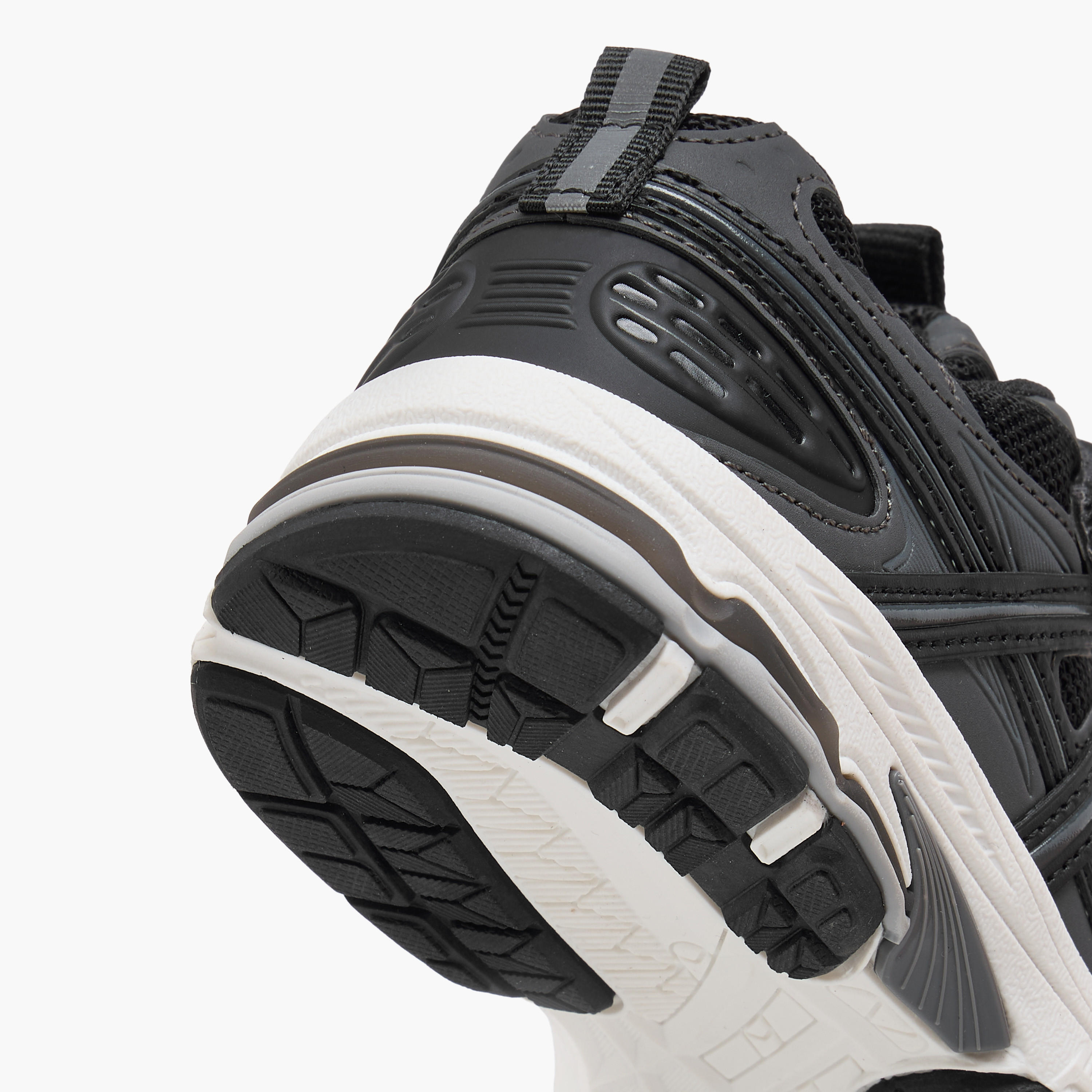 Juniors Panelled Sneakers with Hook and Loop Closure-boys-shoes-sneakers-image-5