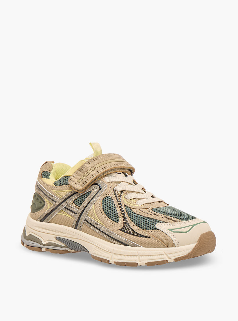 Juniors Kids Hook & Loop Sneakers-boys-shoes-schoolshoes-image-2
