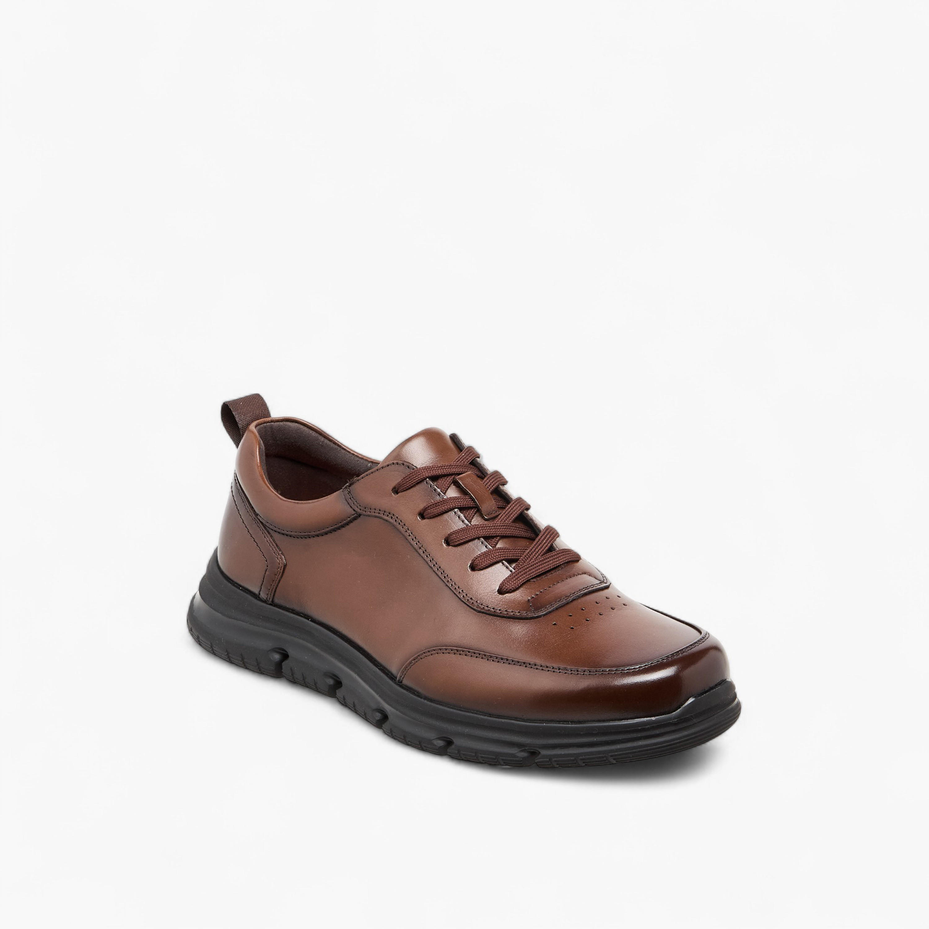 Le Confort Men Genuine Leather Lace-Up Loafers-men-shoes-loafersandmoccasins-image-2