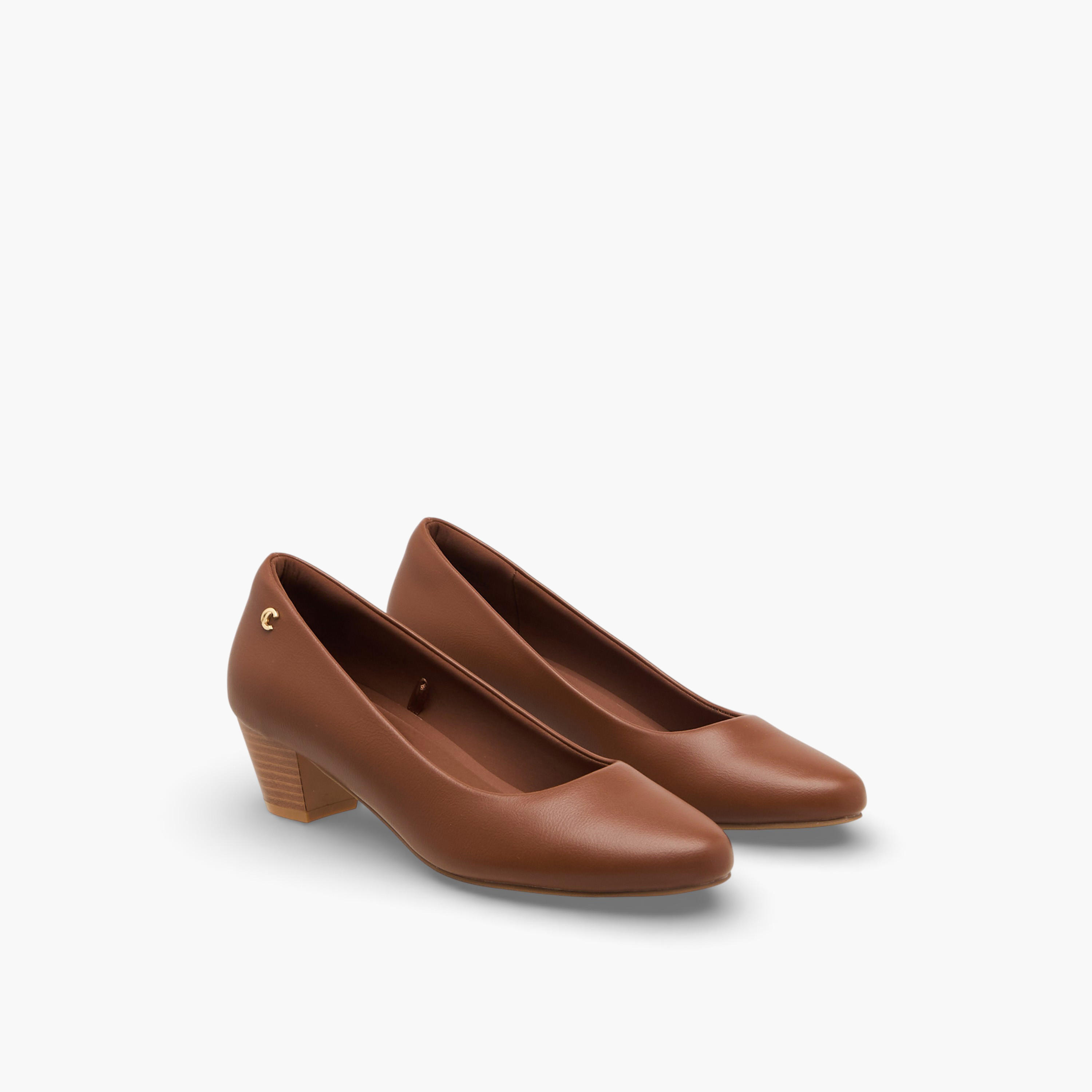 Le Confort Women Block Heel Pumps-women-shoes-heels-image-1