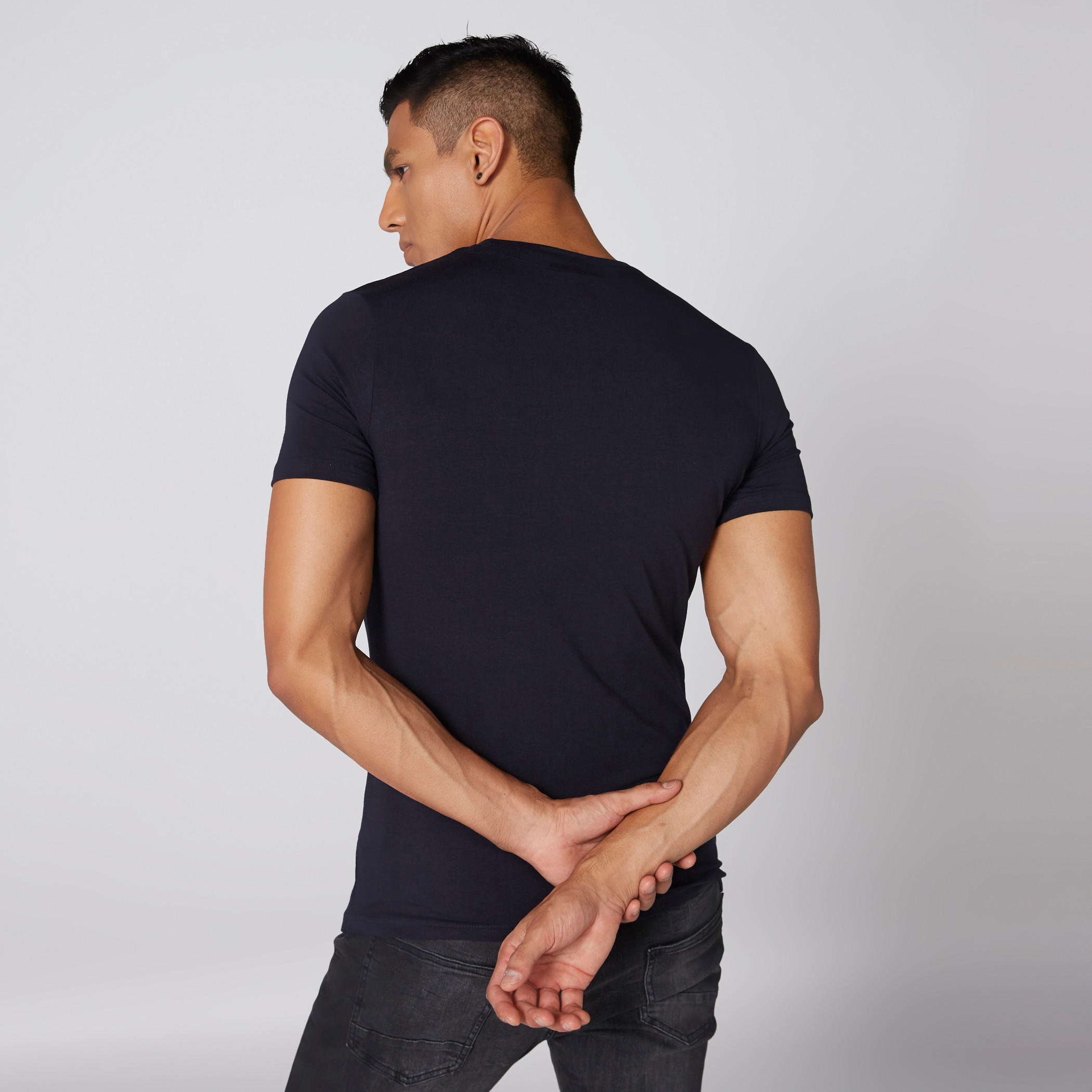 تيشيرت بياقة مستديرة وأكمام قصيرة وطبعات سوبرمان-men-clothing-tshirtsandpolos-tshirts-image-2