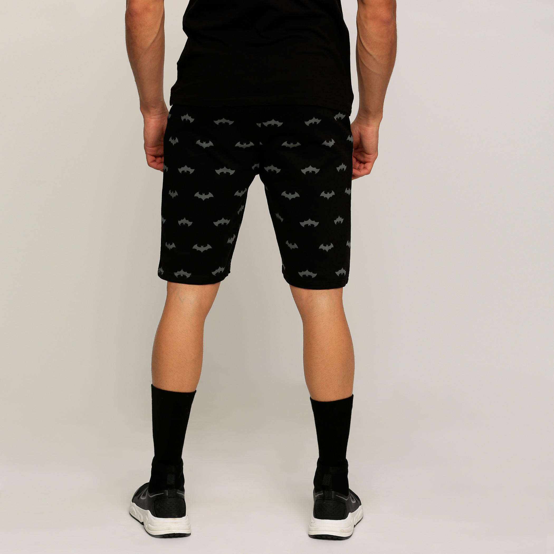 Batman Printed Shorts with Pocket Detail-men-clothing-bottoms-shorts-image-2