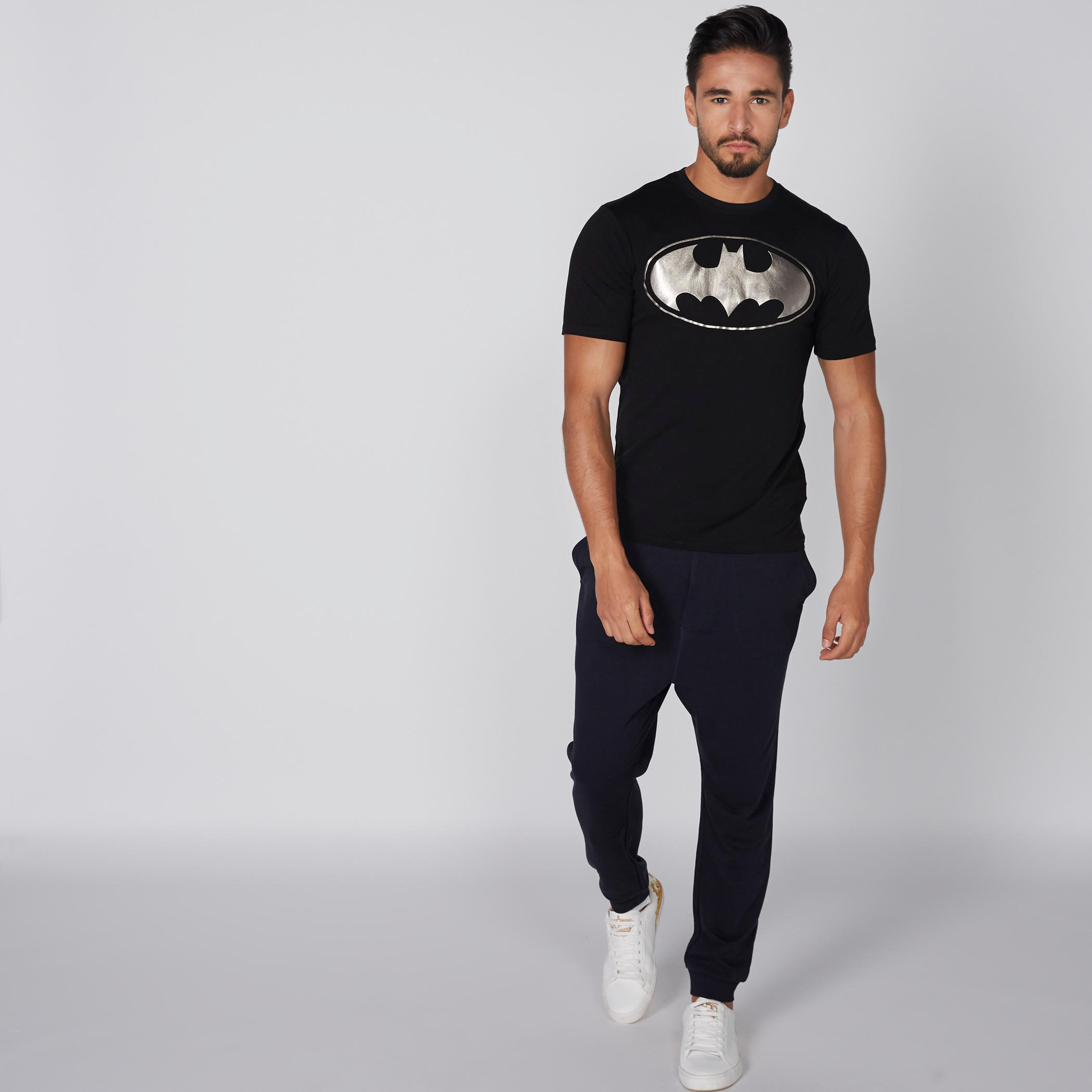 Batman Printed T-Shirt with Round Neck and Short Sleeves-men-clothing-tshirtsandpolos-tshirts-image-3