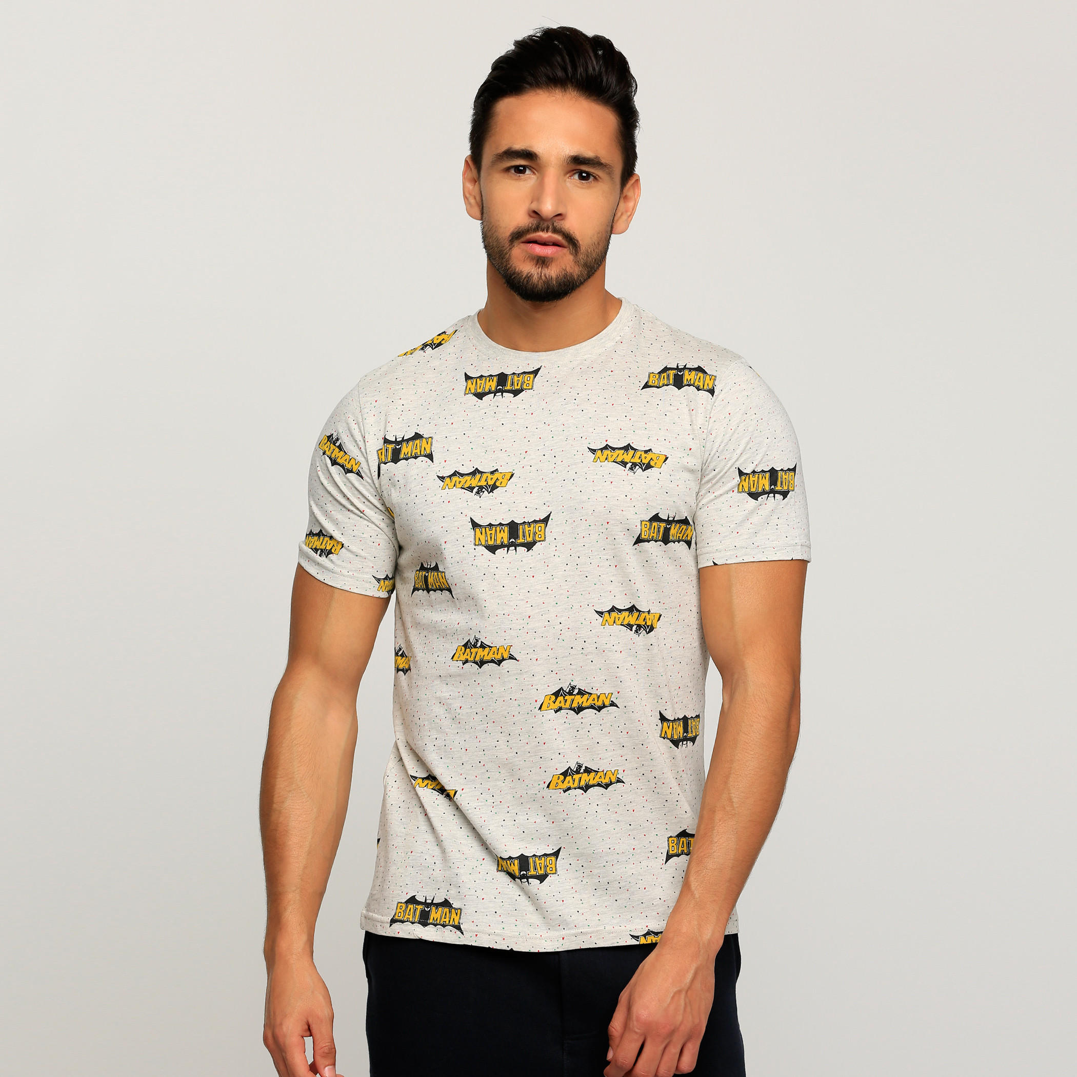 Batman Printed Round Neck T-Shirt with Short Sleeves-men-clothing-tshirtsandpolos-tshirts-image-1
