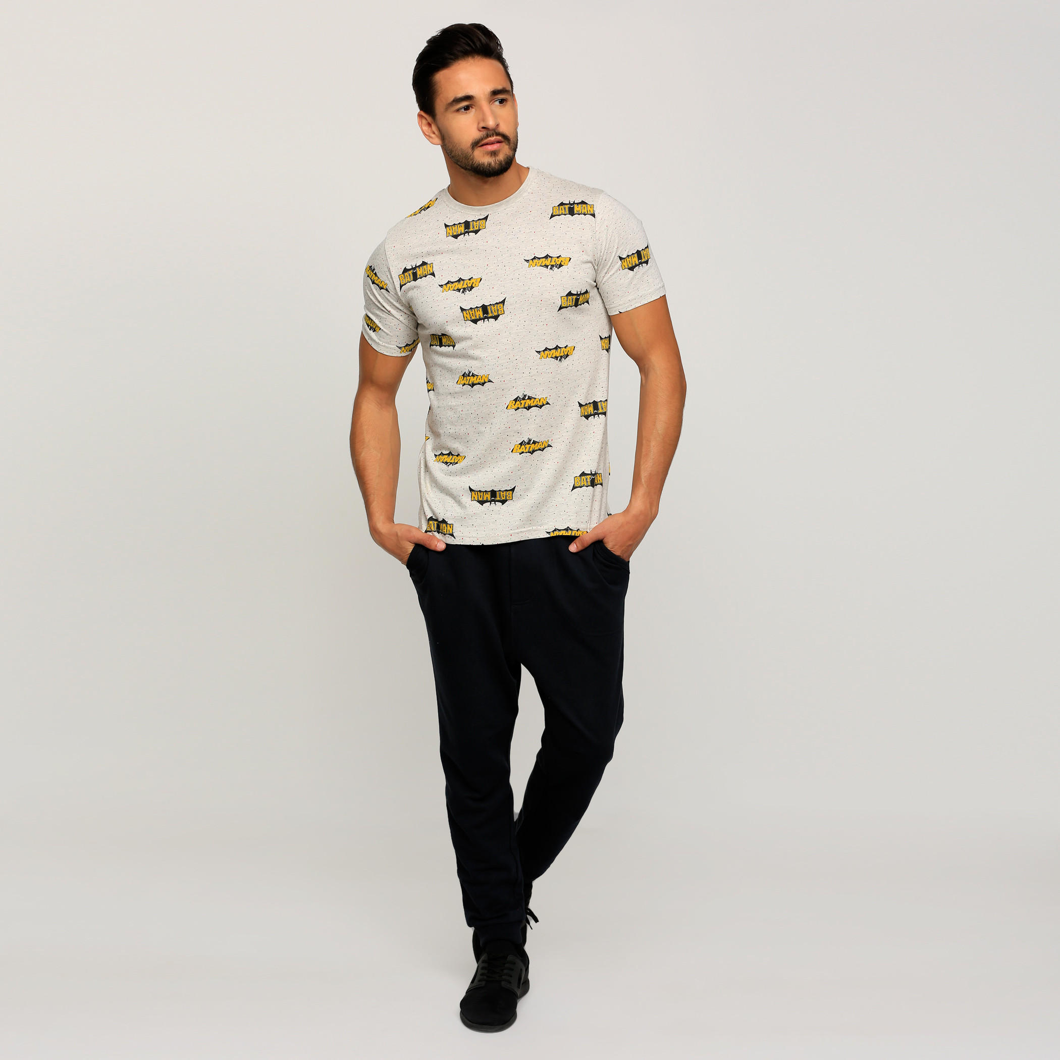 Batman Printed Round Neck T-Shirt with Short Sleeves-men-clothing-tshirtsandpolos-tshirts-image-5