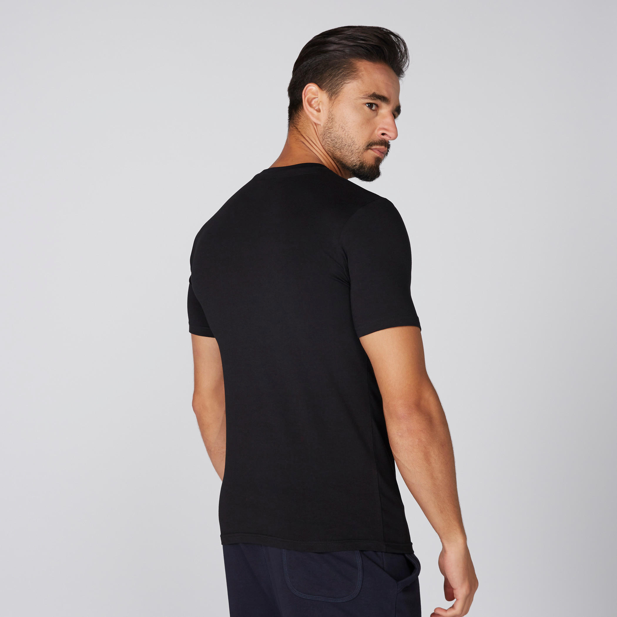 تيشيرت بياقة مستديرة وأكمام قصيرة وطبعات سوبرمان-men-clothing-tshirtsandpolos-tshirts-image-2