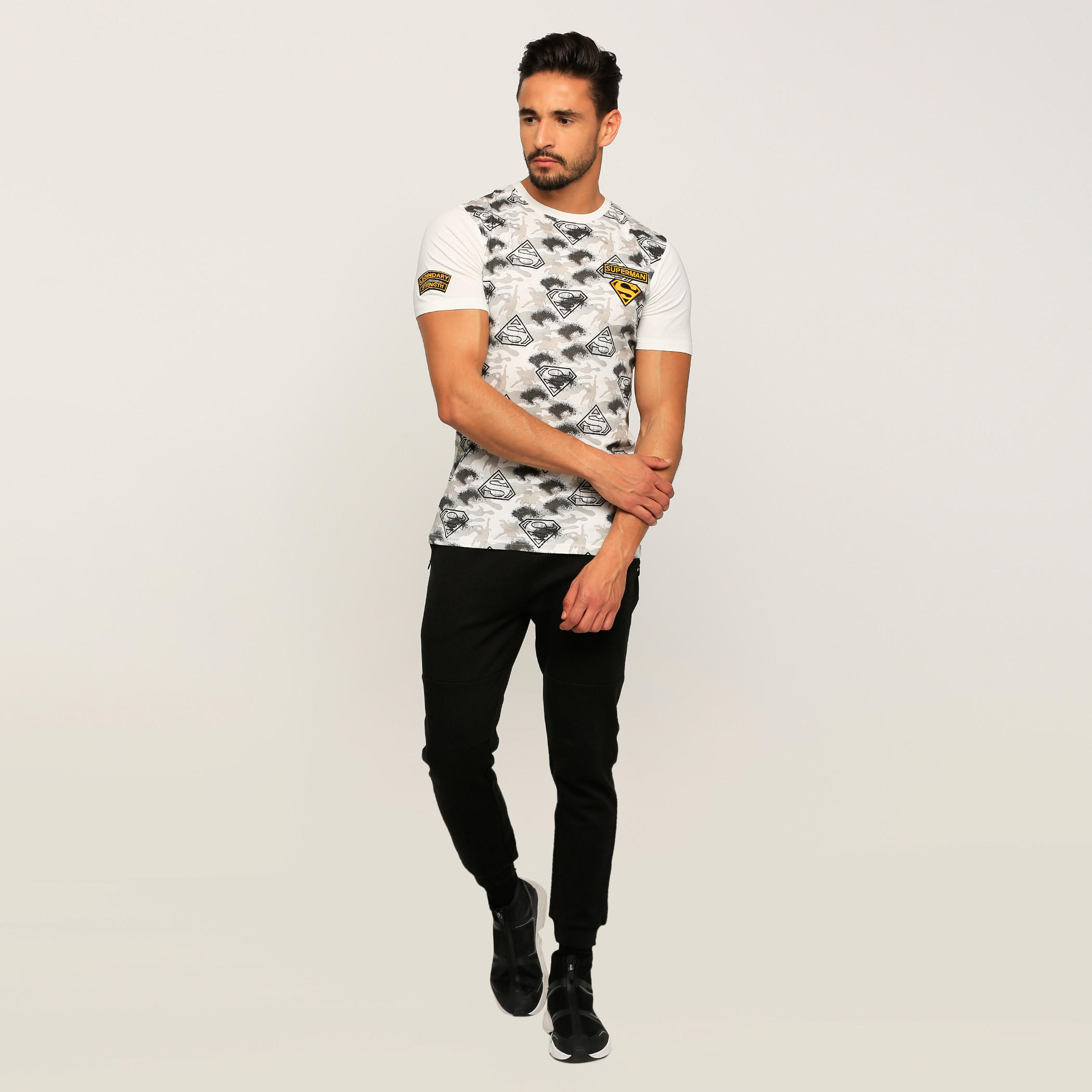 Superman Printed T-Shirt with Round Neck and Short Sleeves-men-clothing-tshirtsandpolos-tshirts-image-5