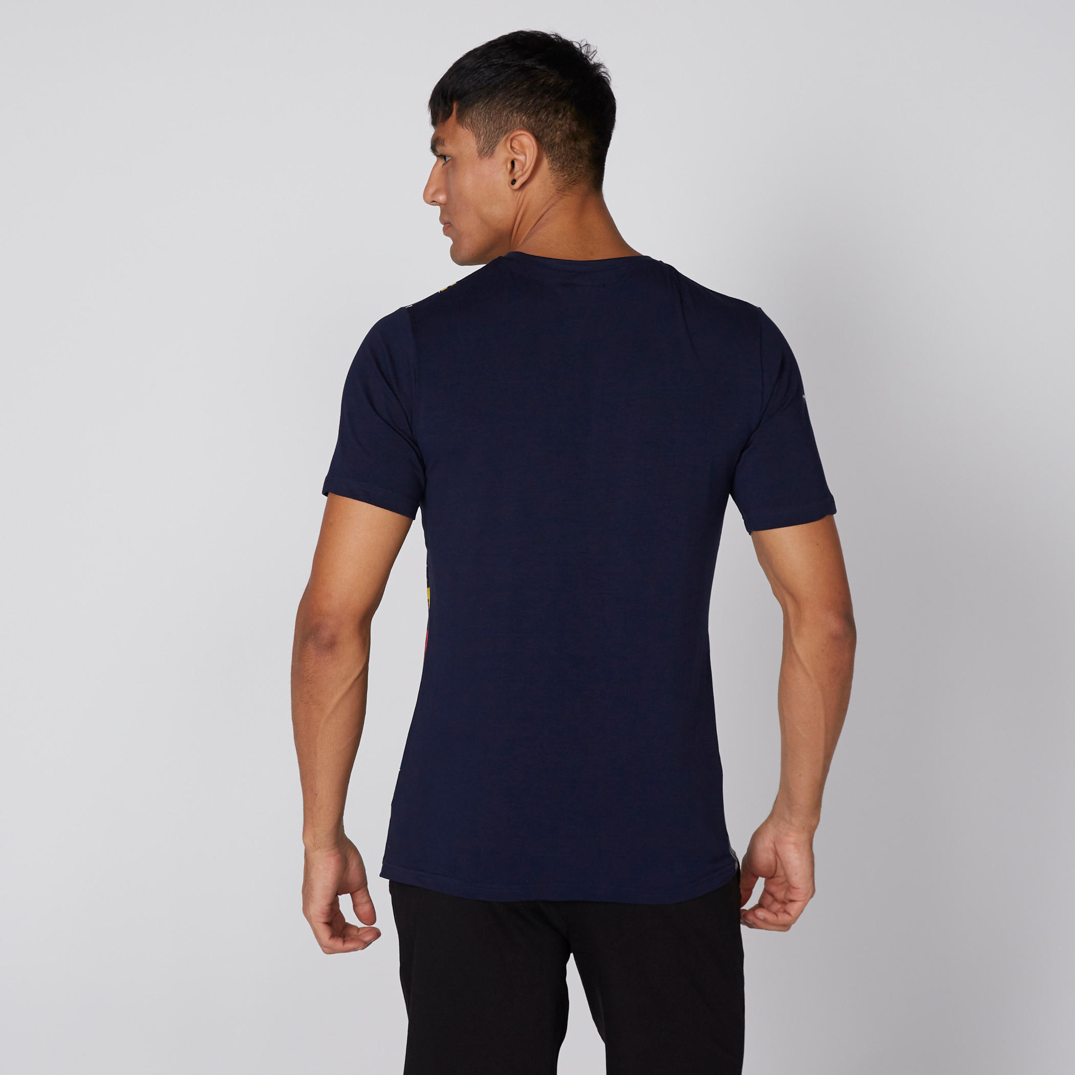 تيشيرت بياقة مستديرة وأكمام قصيرة وطبعات سوبر هيروز-men-clothing-tshirtsandpolos-tshirts-image-2
