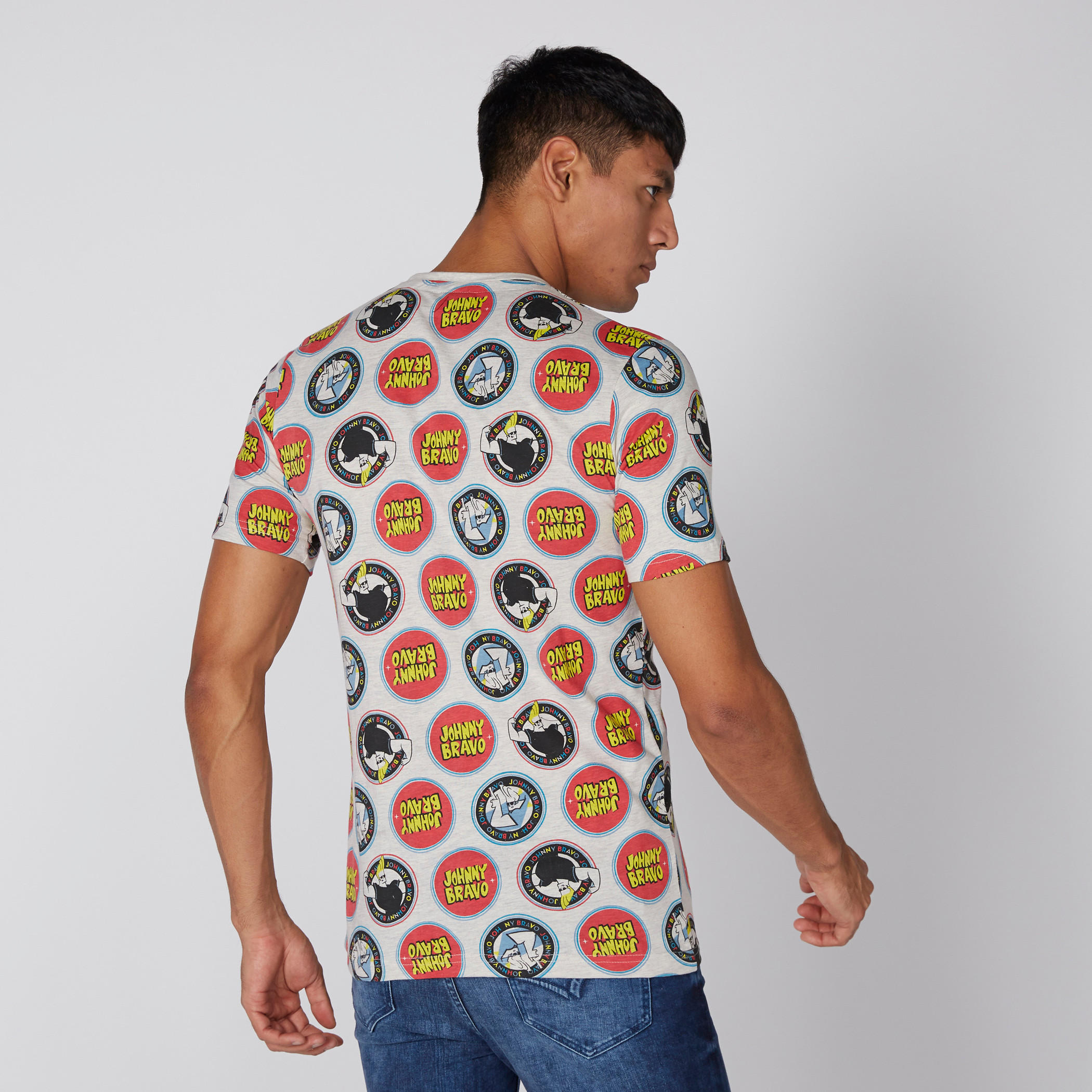 تيشيرت بياقة مستديرة وطبعات جوني برافو-men-clothing-tshirtsandpolos-tshirts-image-2