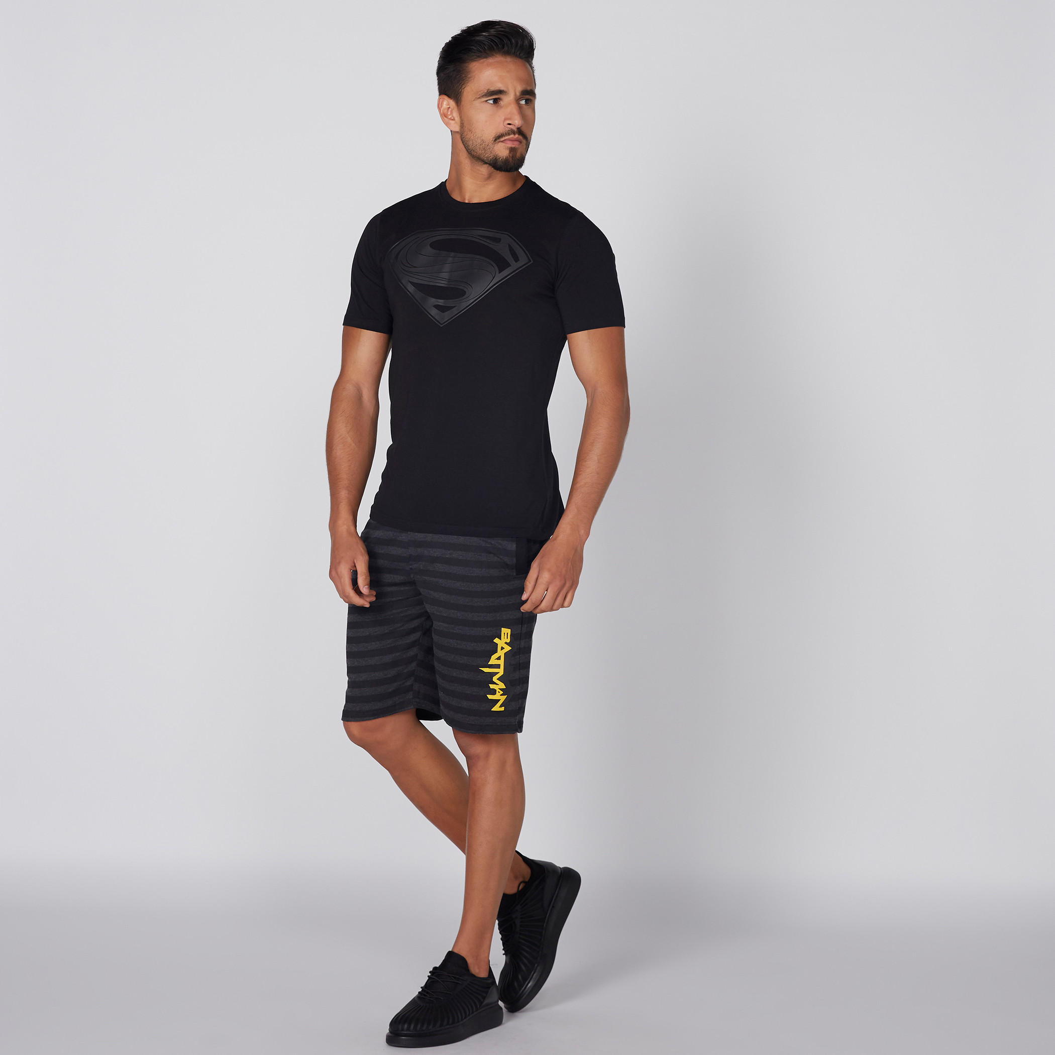 Superman Print T-Shirt with Short Sleeves-men-clothing-tshirtsandpolos-tshirts-image-3