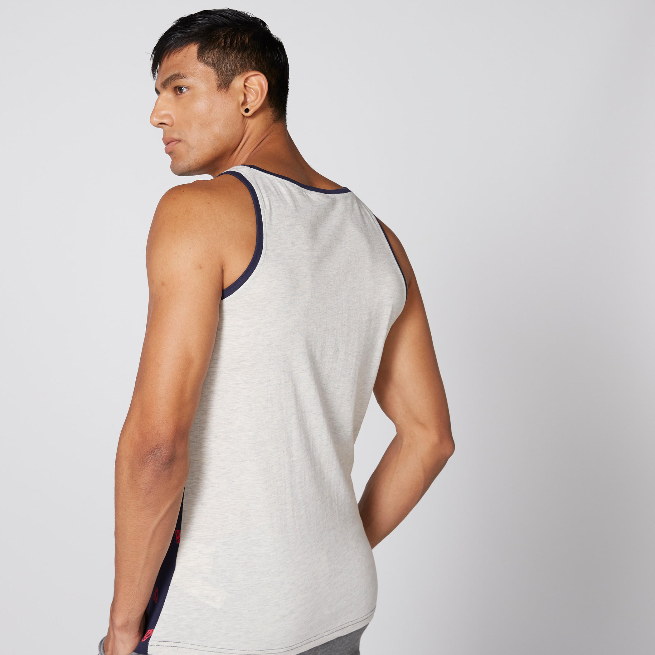 سترة فيست دون أكمام بياقة مستديرة وطبعات سوبرمان-men-clothing-tshirtsandpolos-vests-image-2