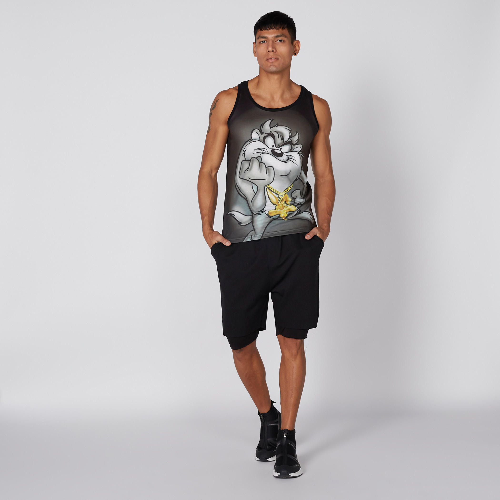 Printed Sleeveless Vest with Scoop Neck-men-clothing-tshirtsandpolos-vests-image-2