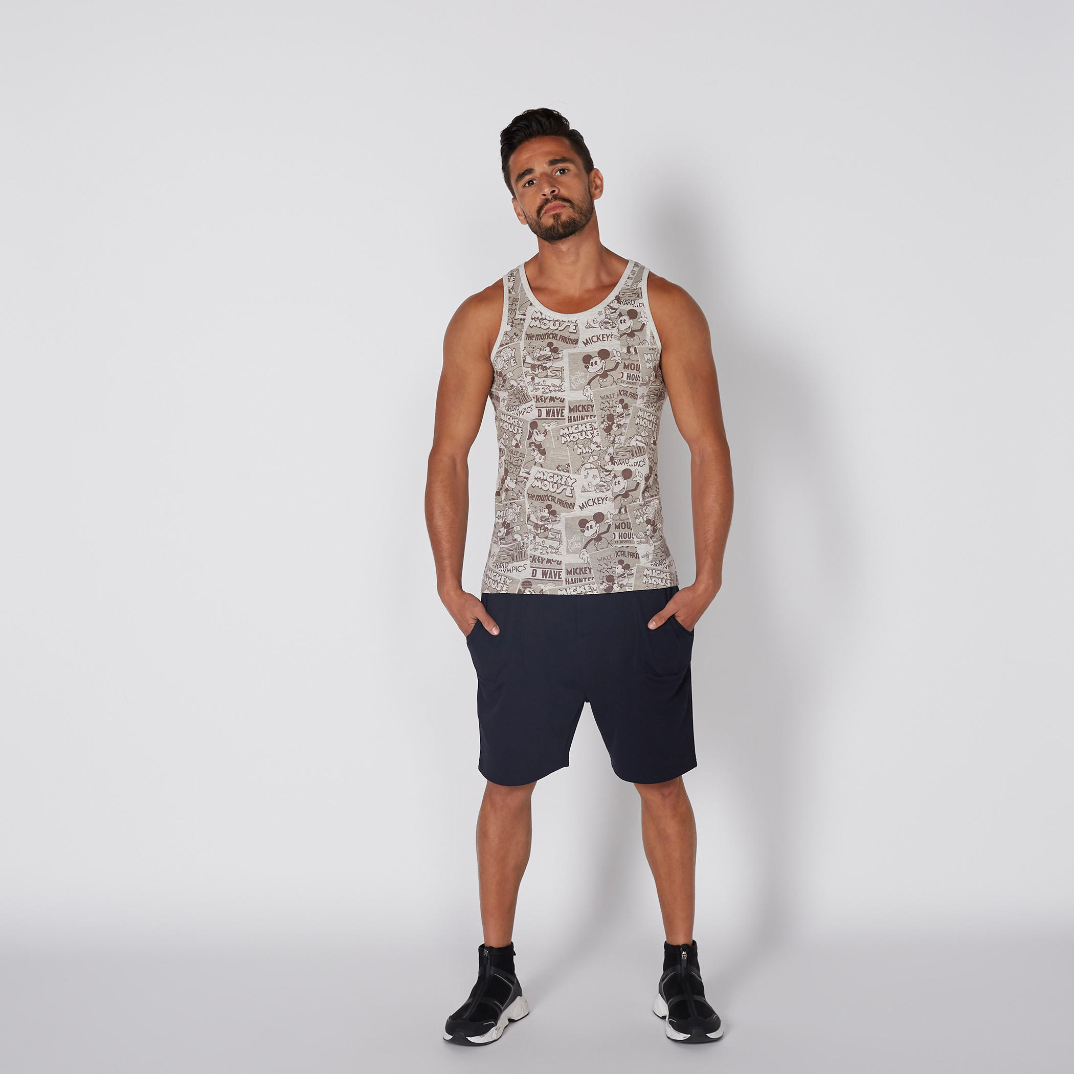 Mickey Mouse Printed Sleeveless Vest-men-clothing-tshirtsandpolos-vests-image-3