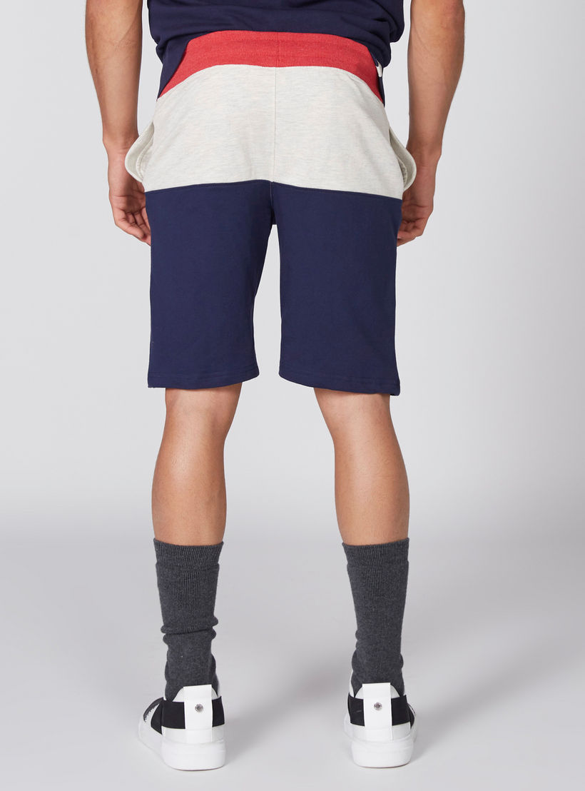 شورت بخصر مطّاطي وطبعات كابتن أمريكا-men-clothing-bottoms-shorts-image-5