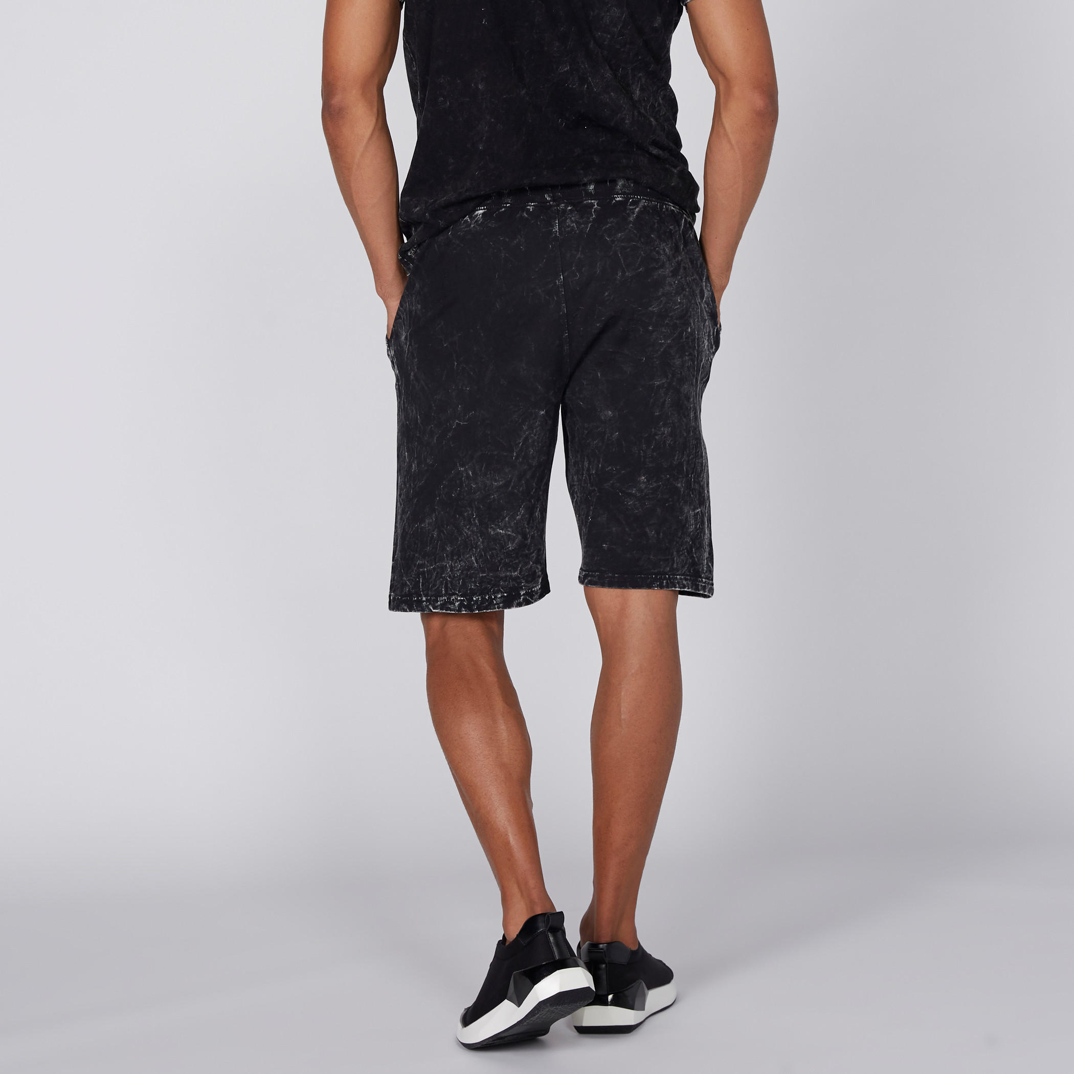 شورت بخصر مطّاطي وطبعات كابتن أمريكا-men-clothing-bottoms-shorts-image-5