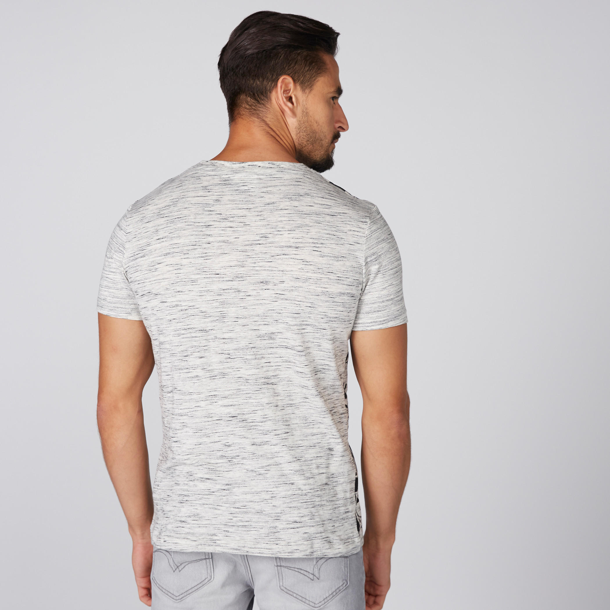 Mickey Mouse Printed T-Shirt with Round Neck and Short Sleeves-men-clothing-tshirtsandpolos-tshirts-image-2