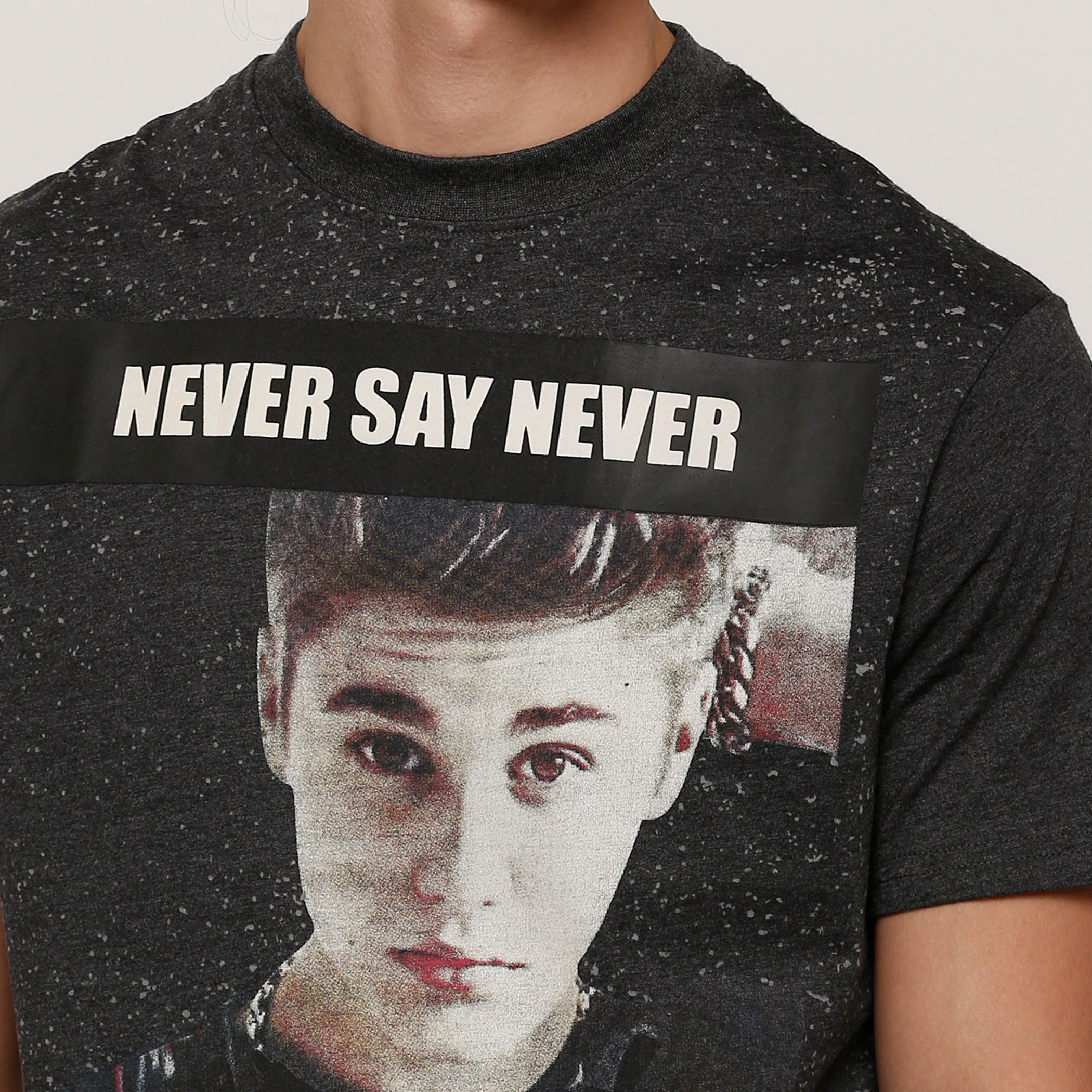 Official Sidney Maurer Justin Beiber Men's Printed T-Shirt with Round Neck and Short Sleeves-men-clothing-tshirtsandpolos-tshirts-image-4
