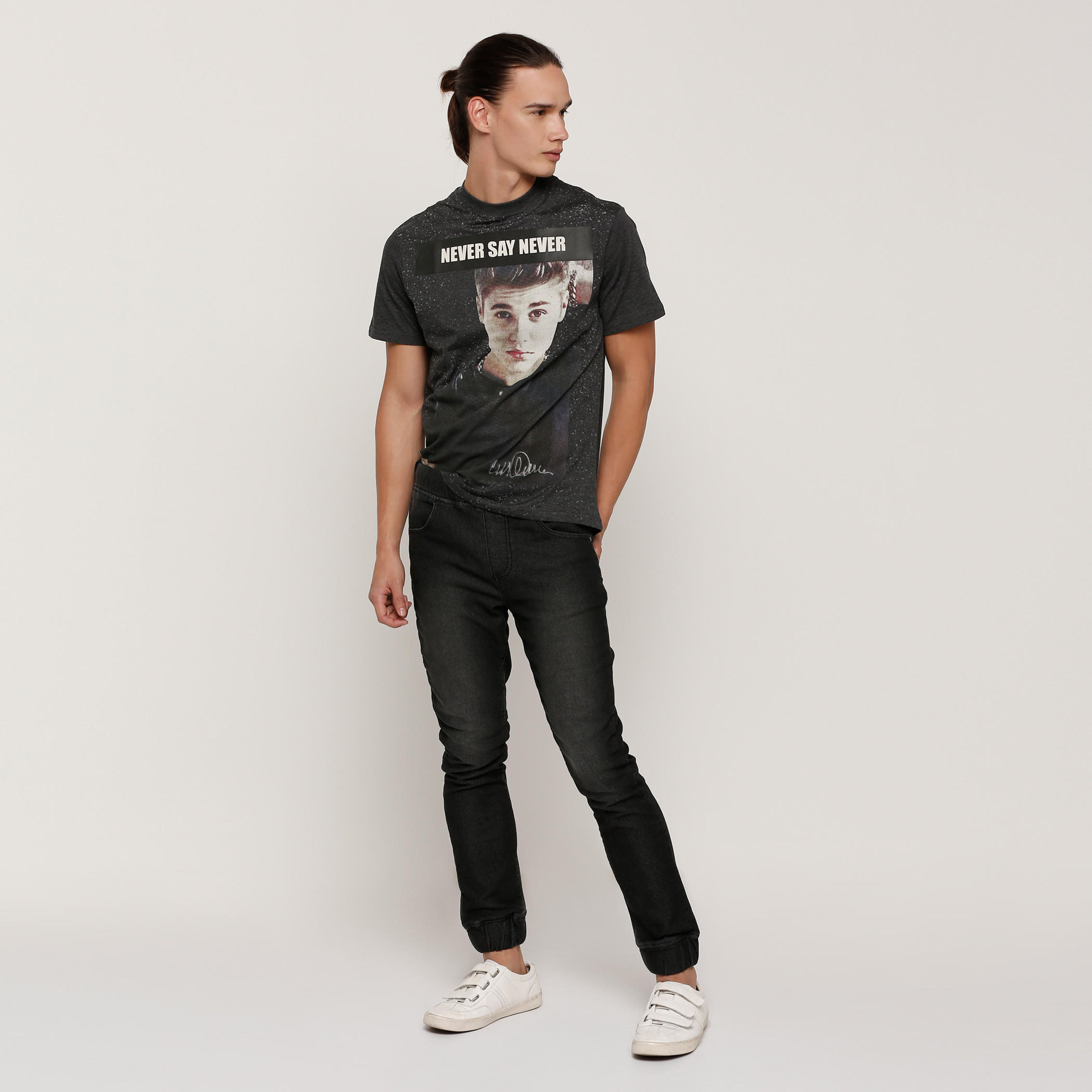 Official Sidney Maurer Justin Beiber Men's Printed T-Shirt with Round Neck and Short Sleeves-men-clothing-tshirtsandpolos-tshirts-image-5
