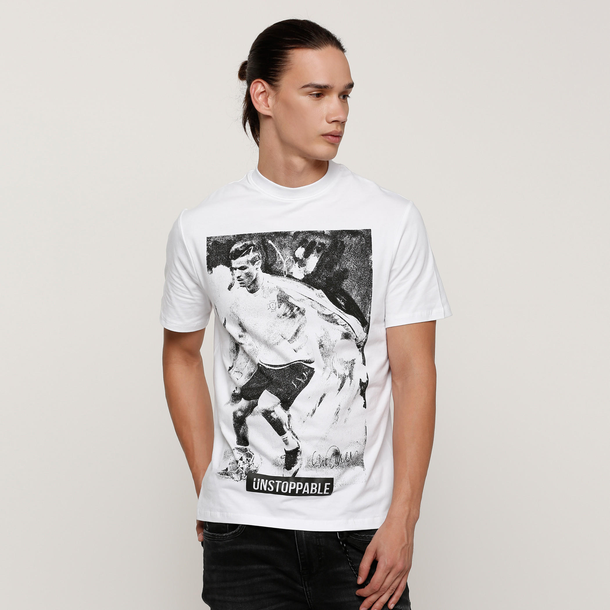 Official Sidney Maurer Christano Ronaldo Men's Printed T-Shirt with Round Neck and Short Sleeves-men-clothing-tshirtsandpolos-tshirts-image-1