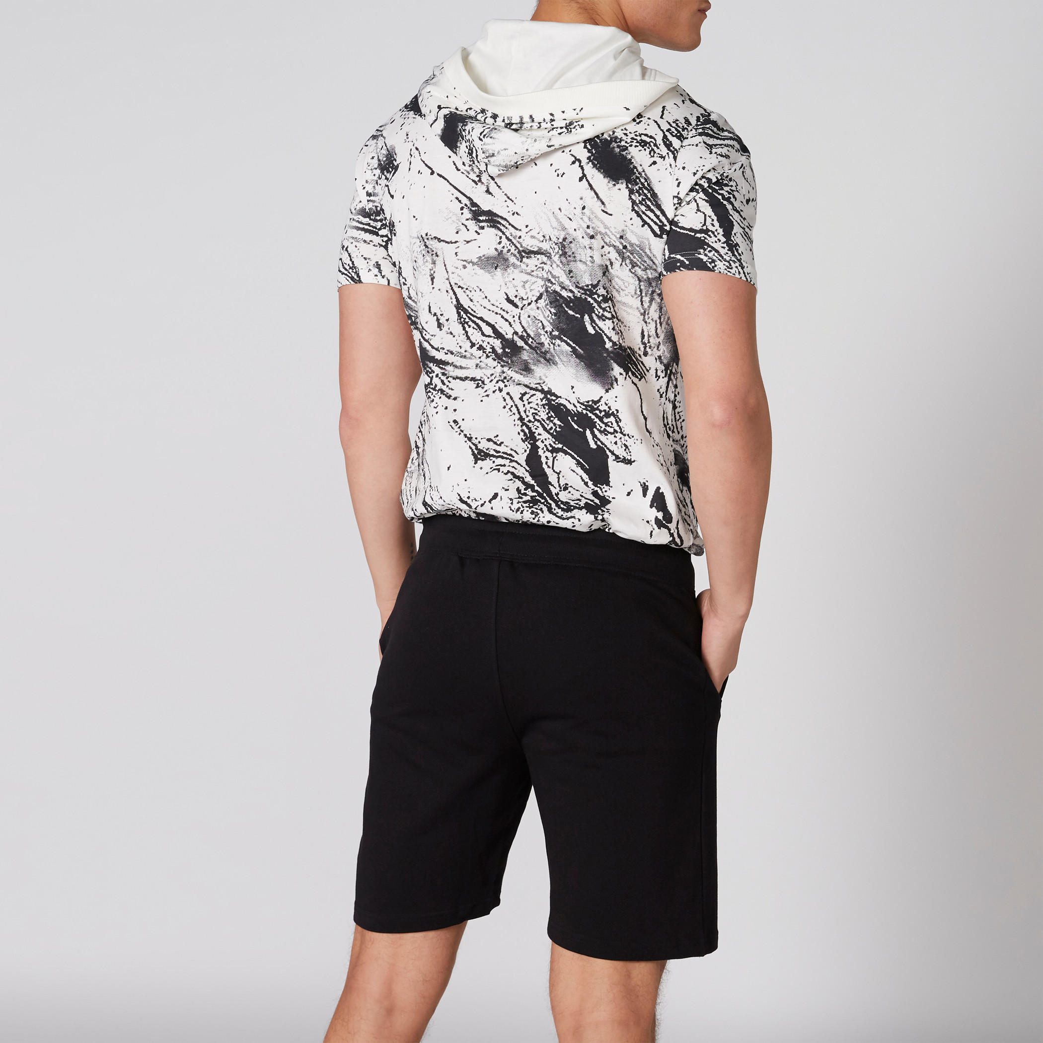 Batman Printed Shorts with Elasticised Waistband and Pocket Detail-men-clothing-bottoms-shorts-image-2
