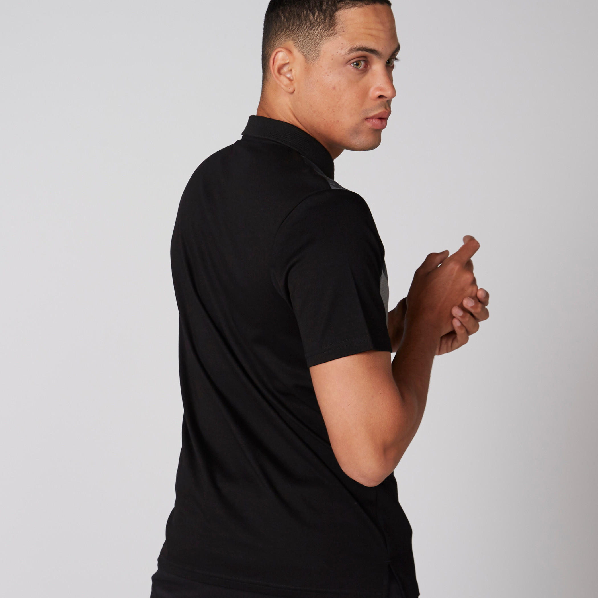 تيشيرت بياقة بولو وأكمام قصيرة وطبعات باتمان-men-clothing-tshirtsandpolos-polos-image-2