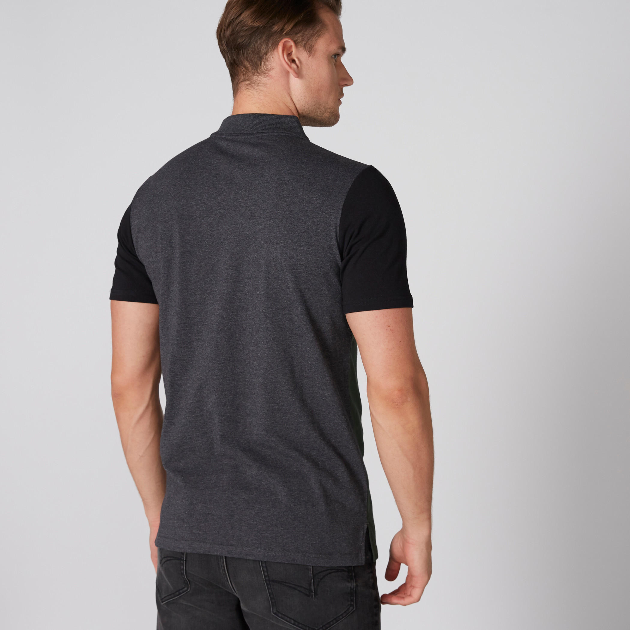 تيشيرت بياقة بولو وأكمام قصيرة وطبعات هالك-men-clothing-tshirtsandpolos-polos-image-2