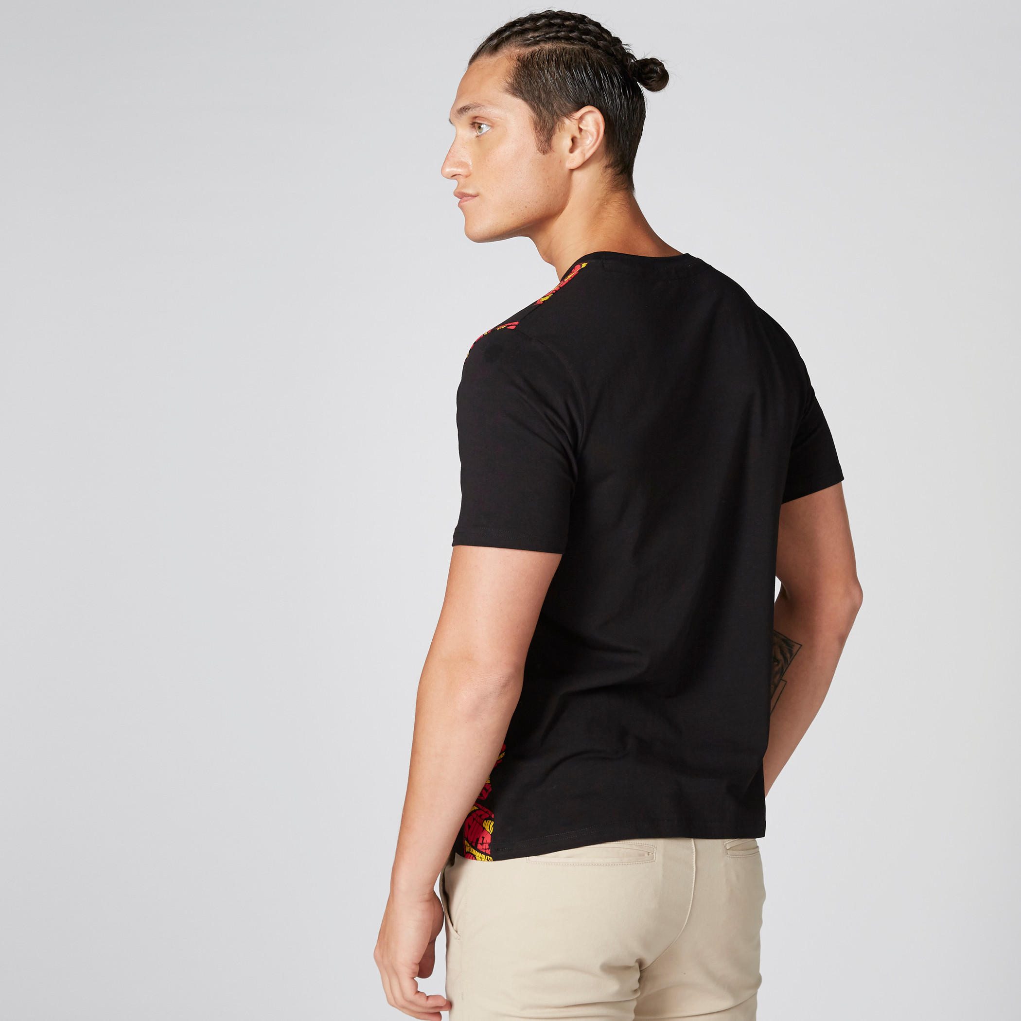 Superman Printed T-Shirt with Crew Neck and Short Sleeves-men-clothing-tshirtsandpolos-tshirts-image-2