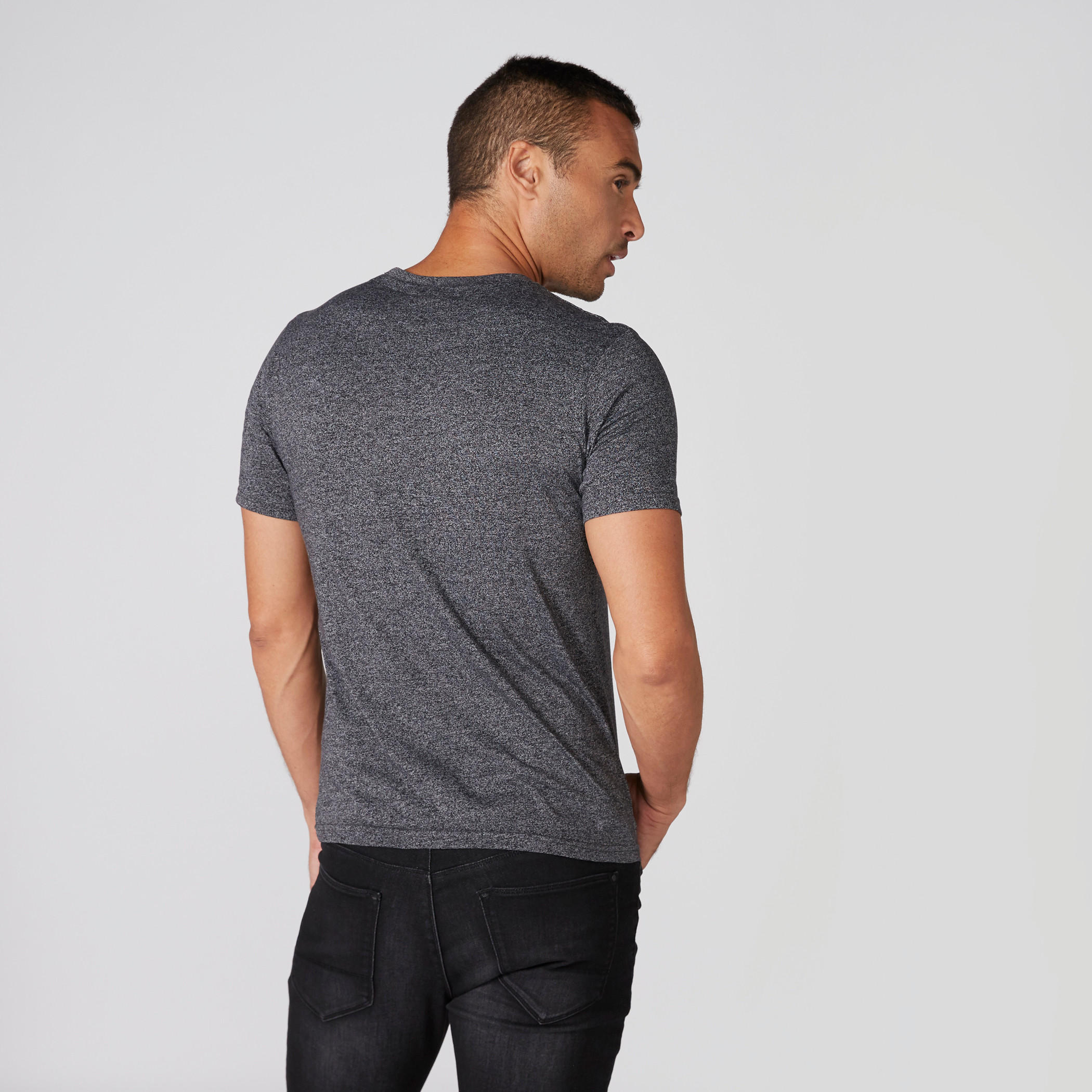 Printed Crew Neck T-Shirt with Short Sleeves-men-clothing-tshirtsandpolos-tshirts-image-2