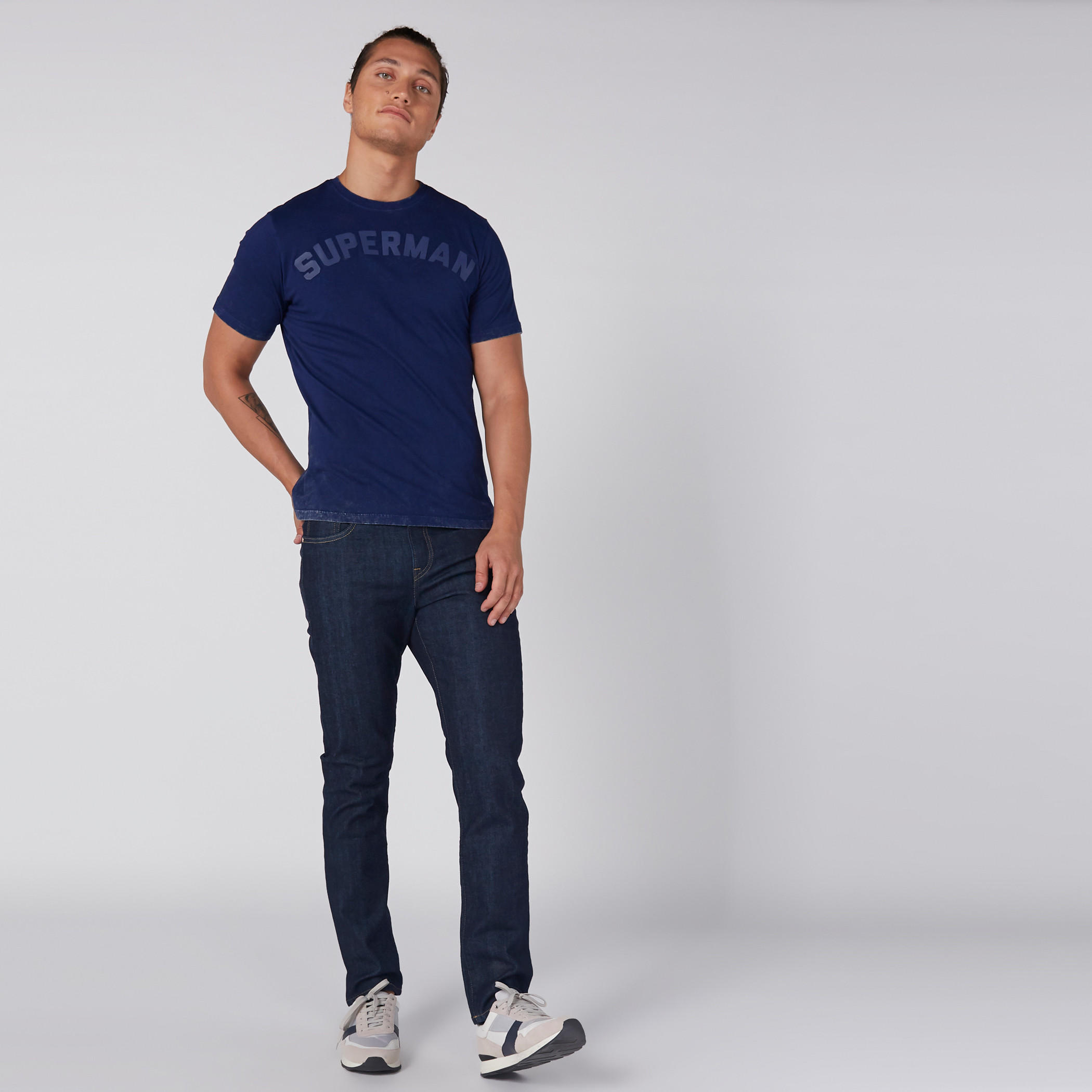Superman Printed T-Shirt with Crew Neck and Short Sleeves-men-clothing-tshirtsandpolos-tshirts-image-3