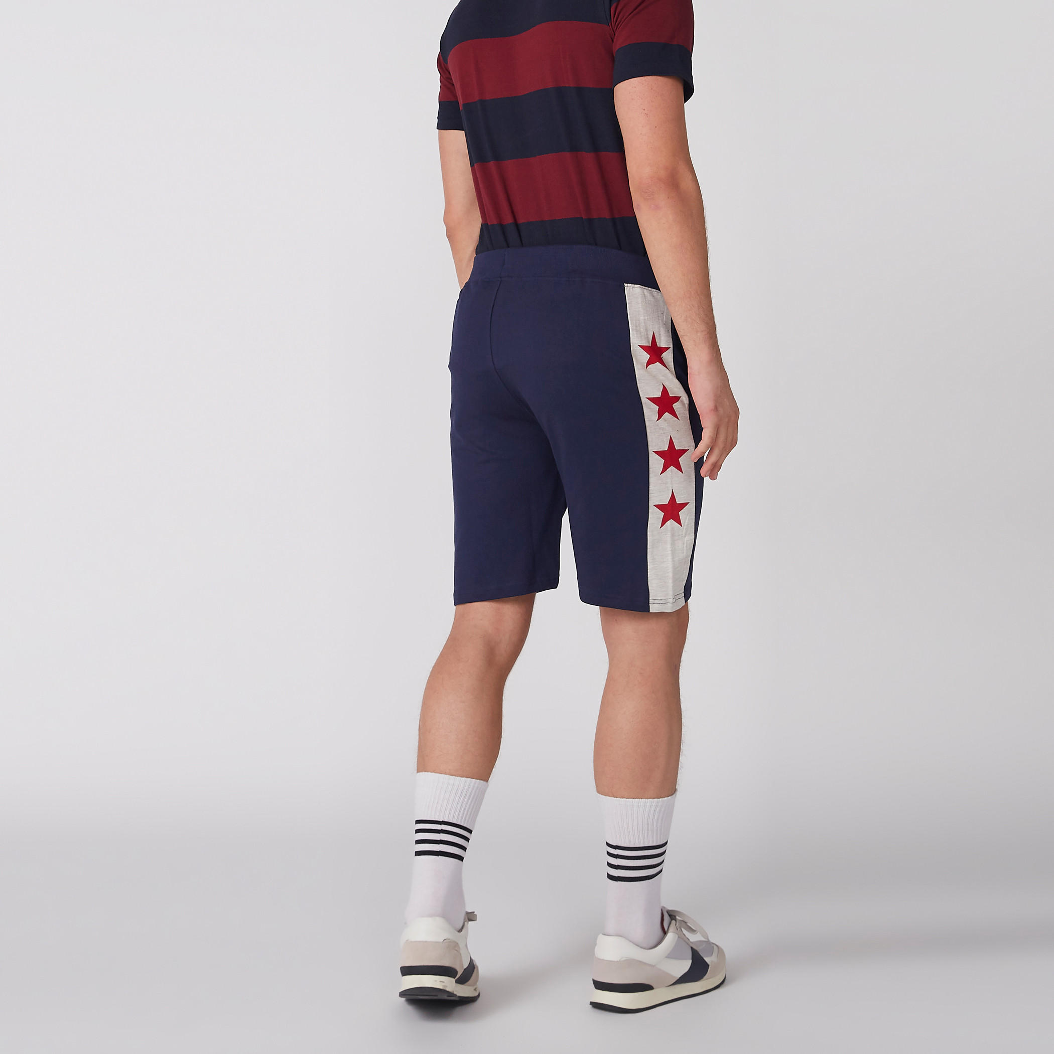 شورت بجيوب وطبعات كابتن أمريكا-men-clothing-bottoms-shorts-image-4