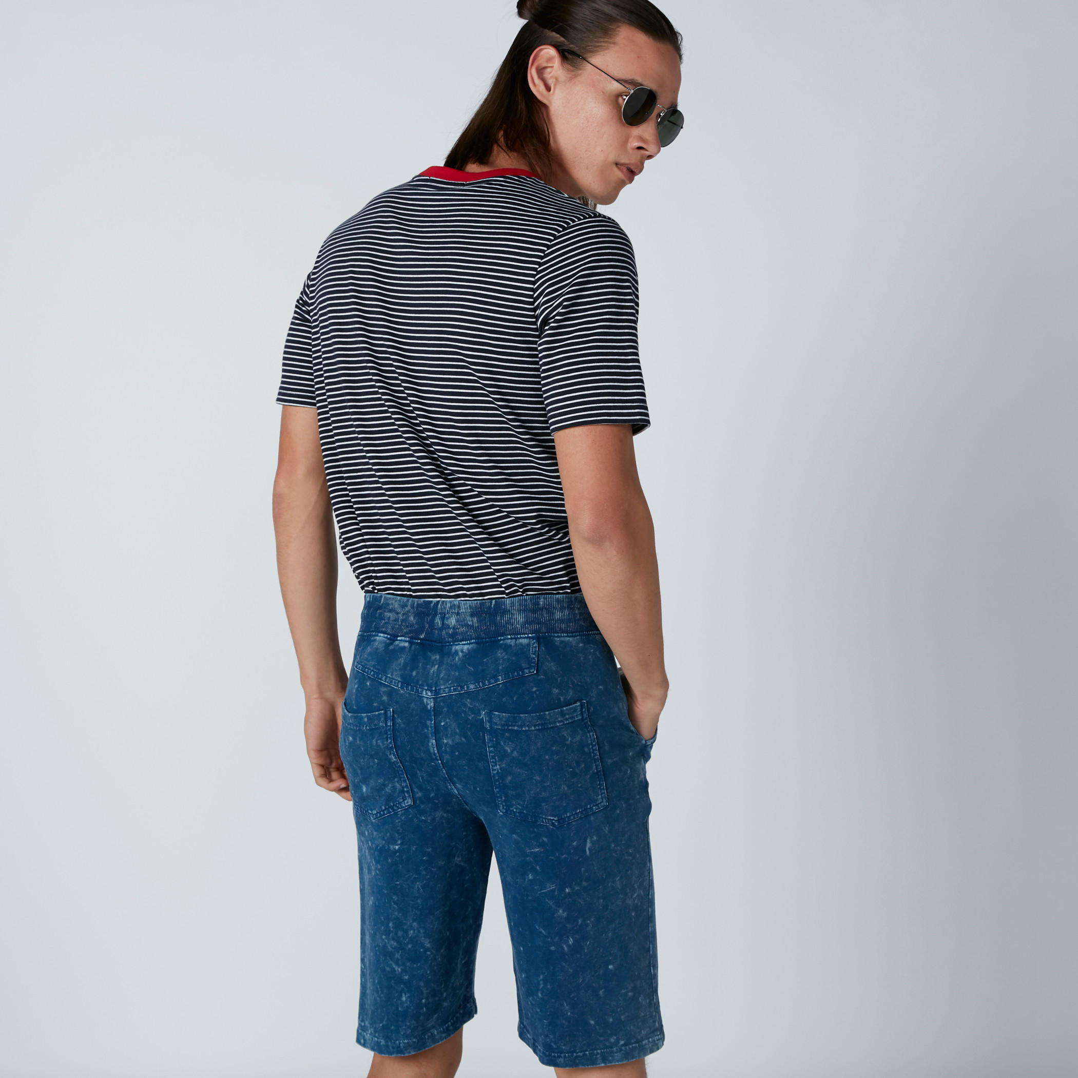 Superman Printed Shorts in Slim Fit-men-clothing-bottoms-shorts-image-2