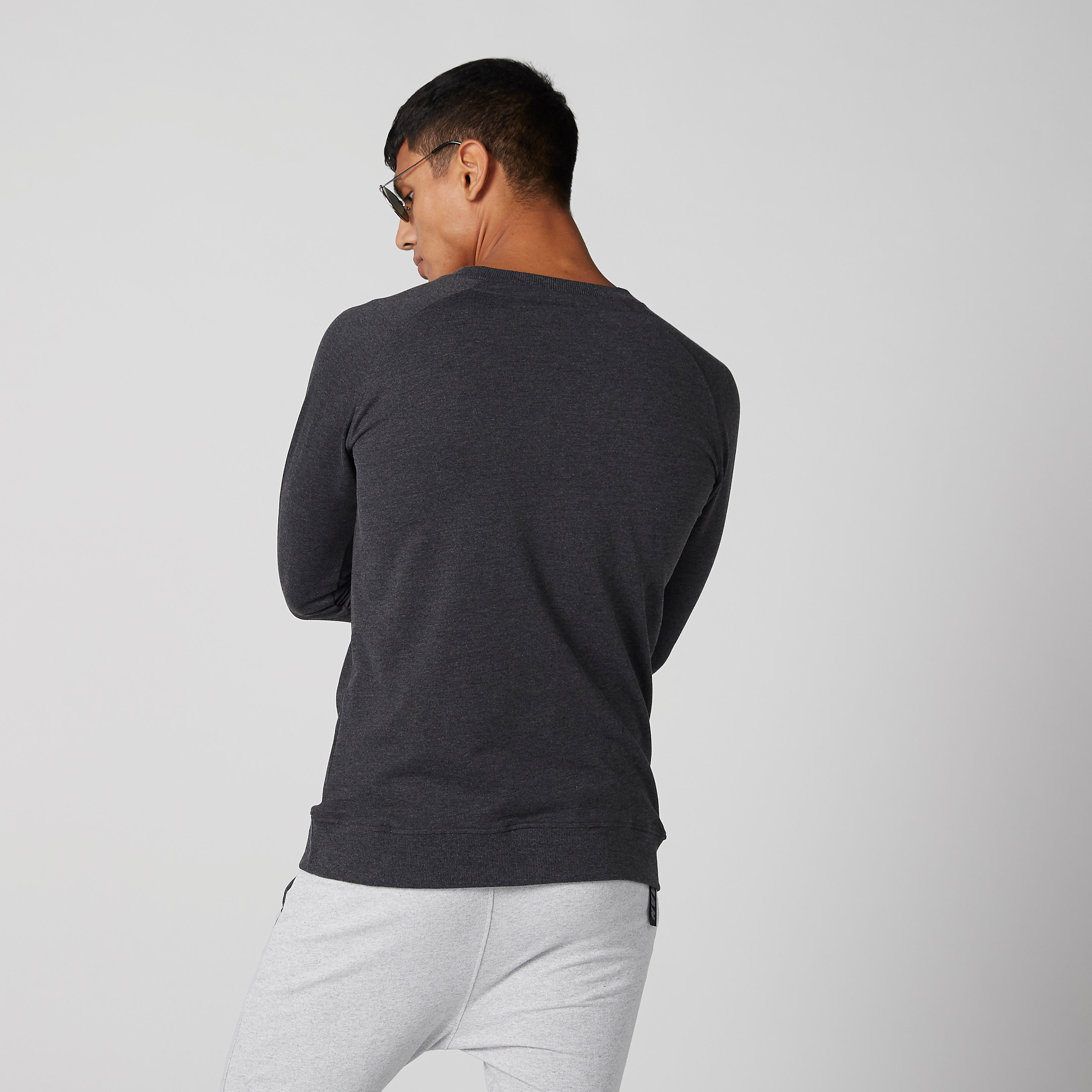 سويت شيرت بأكمام مغايرة وطبعات باتمان-men-winterwear-hoodiesandsweatshirts-image-1