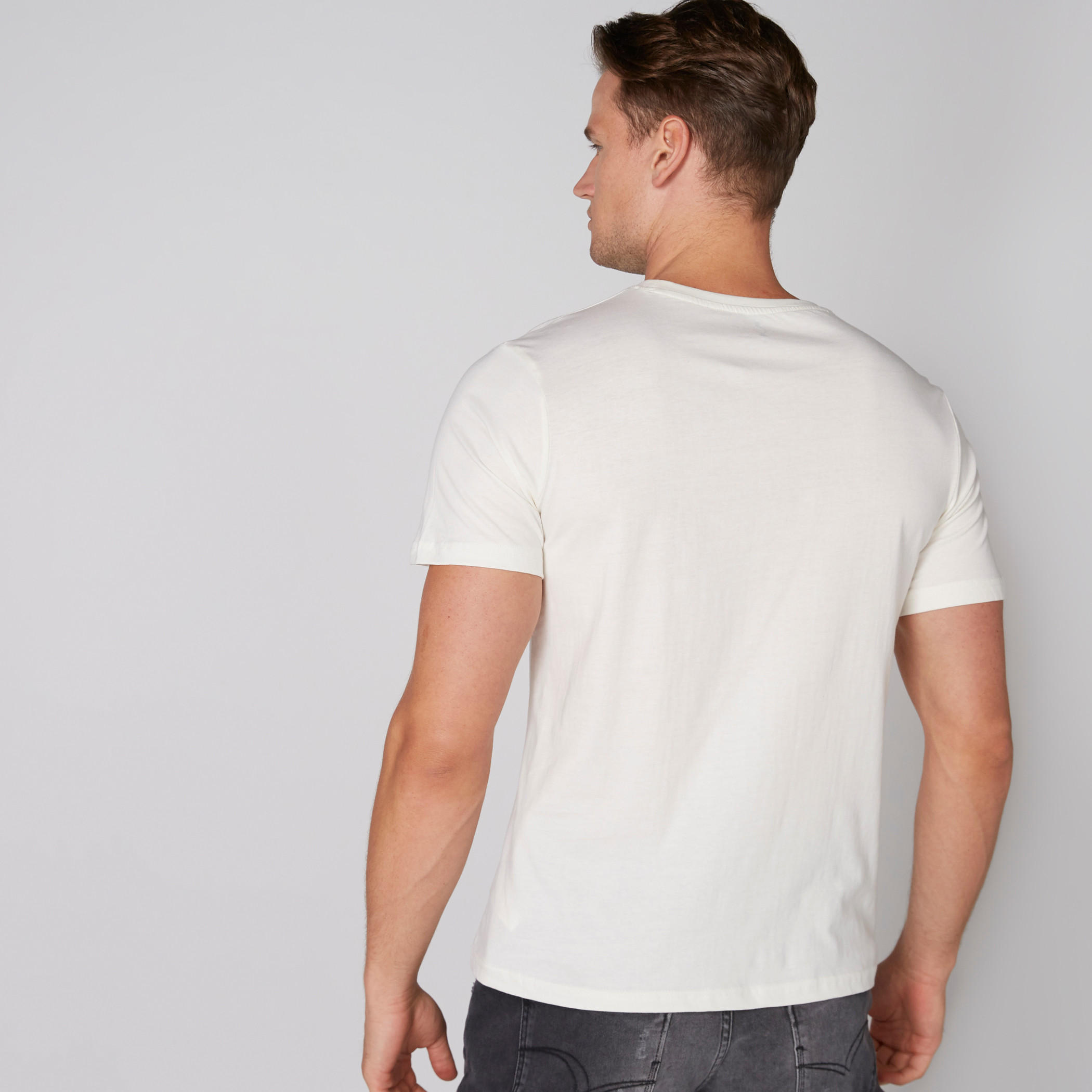 Printed T-Shirt with Round Neck and Short Sleeves-men-clothing-tshirtsandpolos-tshirts-image-2