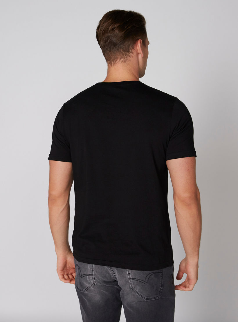 Michael Jackson Printed T-Shirt with Round Neck and Short Sleeves-men-clothing-tshirtsandpolos-tshirts-image-2