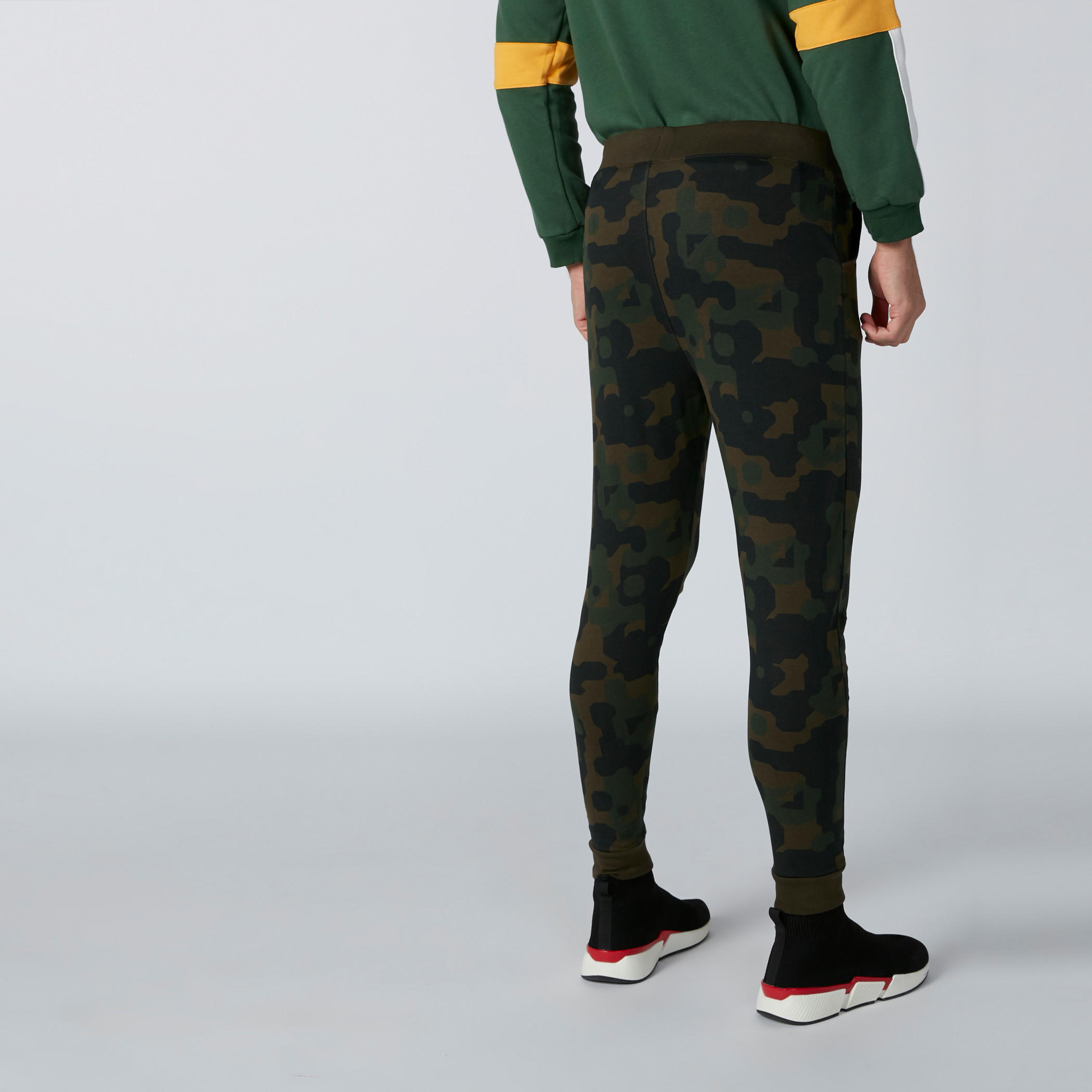 Superman Camouflage Printed Jog Pants with Pocket Detail-men-clothing-bottoms-joggers-image-3