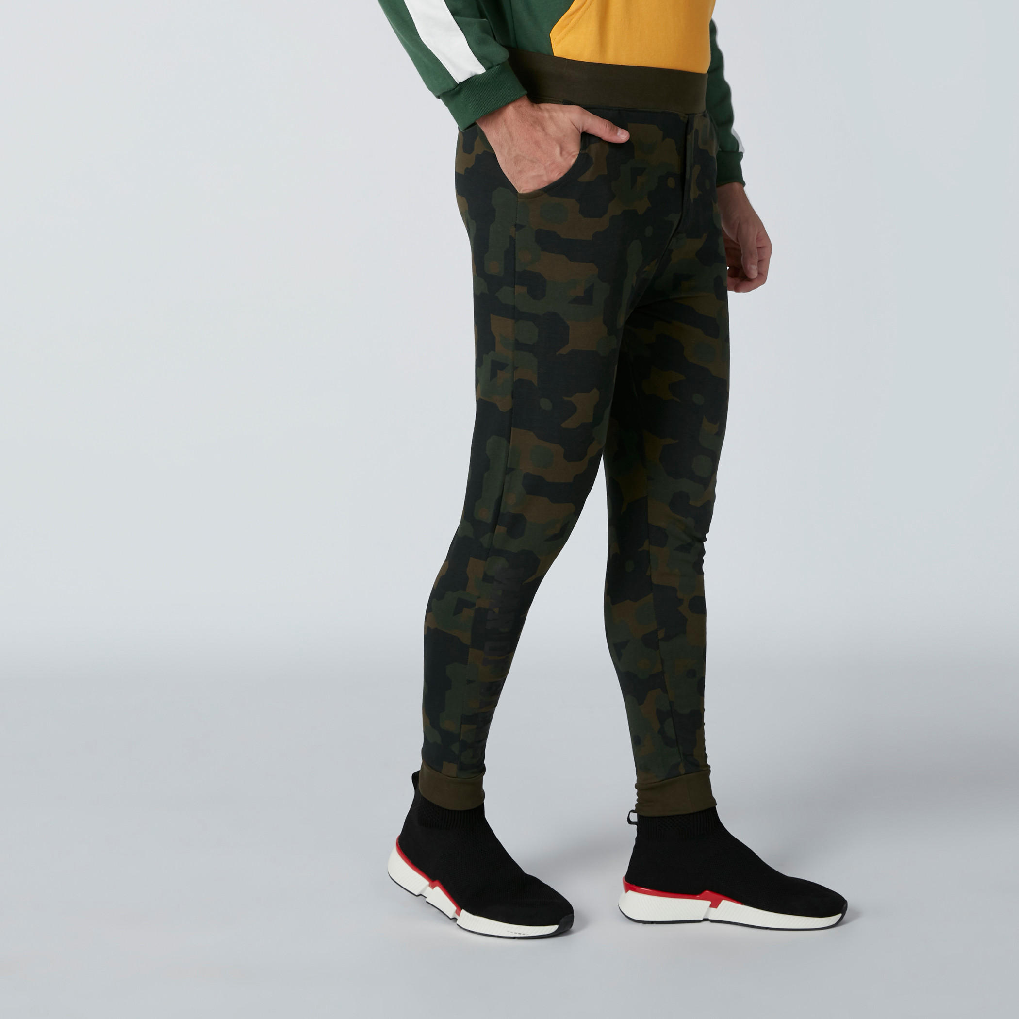 Superman Camouflage Printed Jog Pants with Pocket Detail-men-clothing-bottoms-joggers-image-4