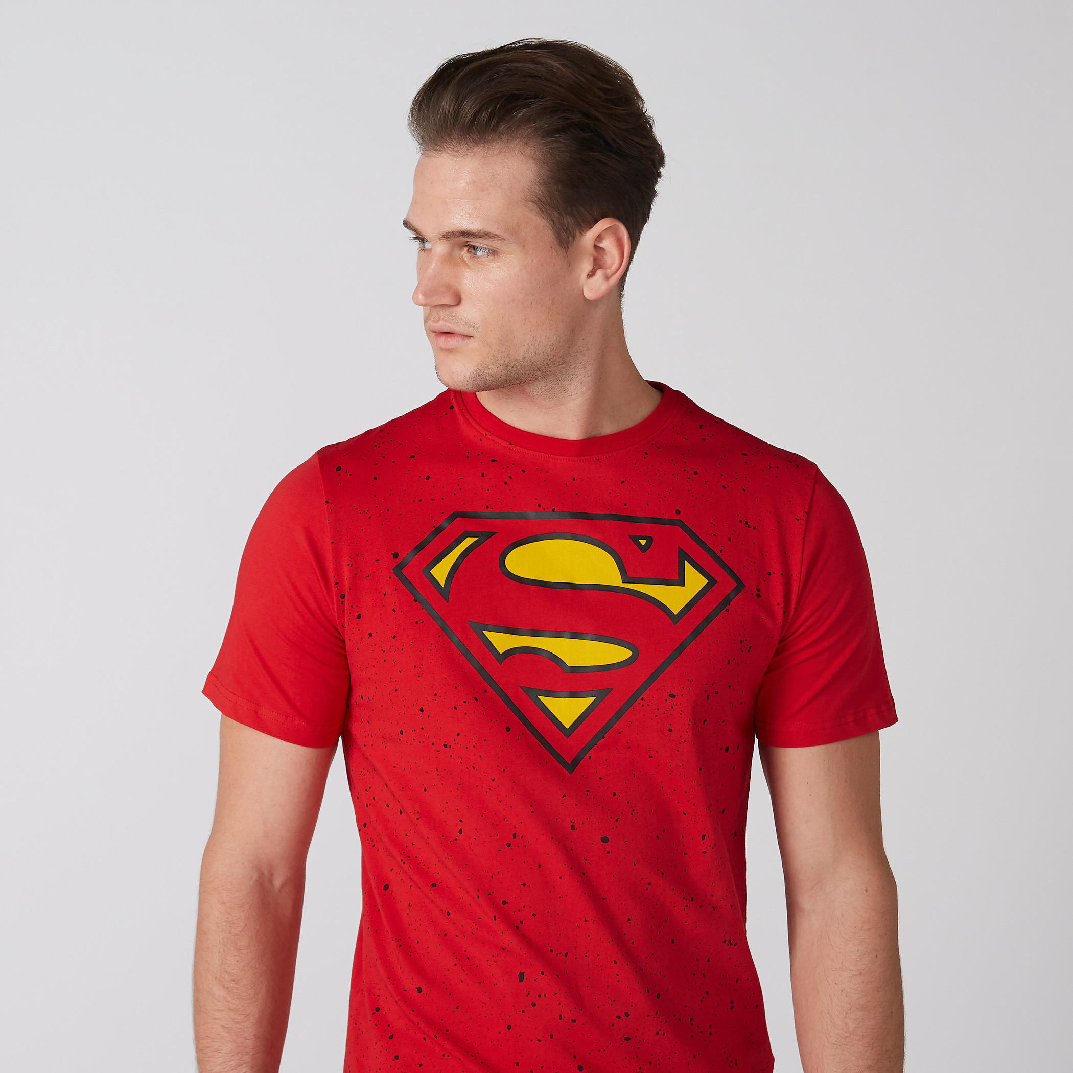 Superman Printed T-Shirt with Crew Neck and Short Sleeves-men-clothing-tshirtsandpolos-tshirts-image-3