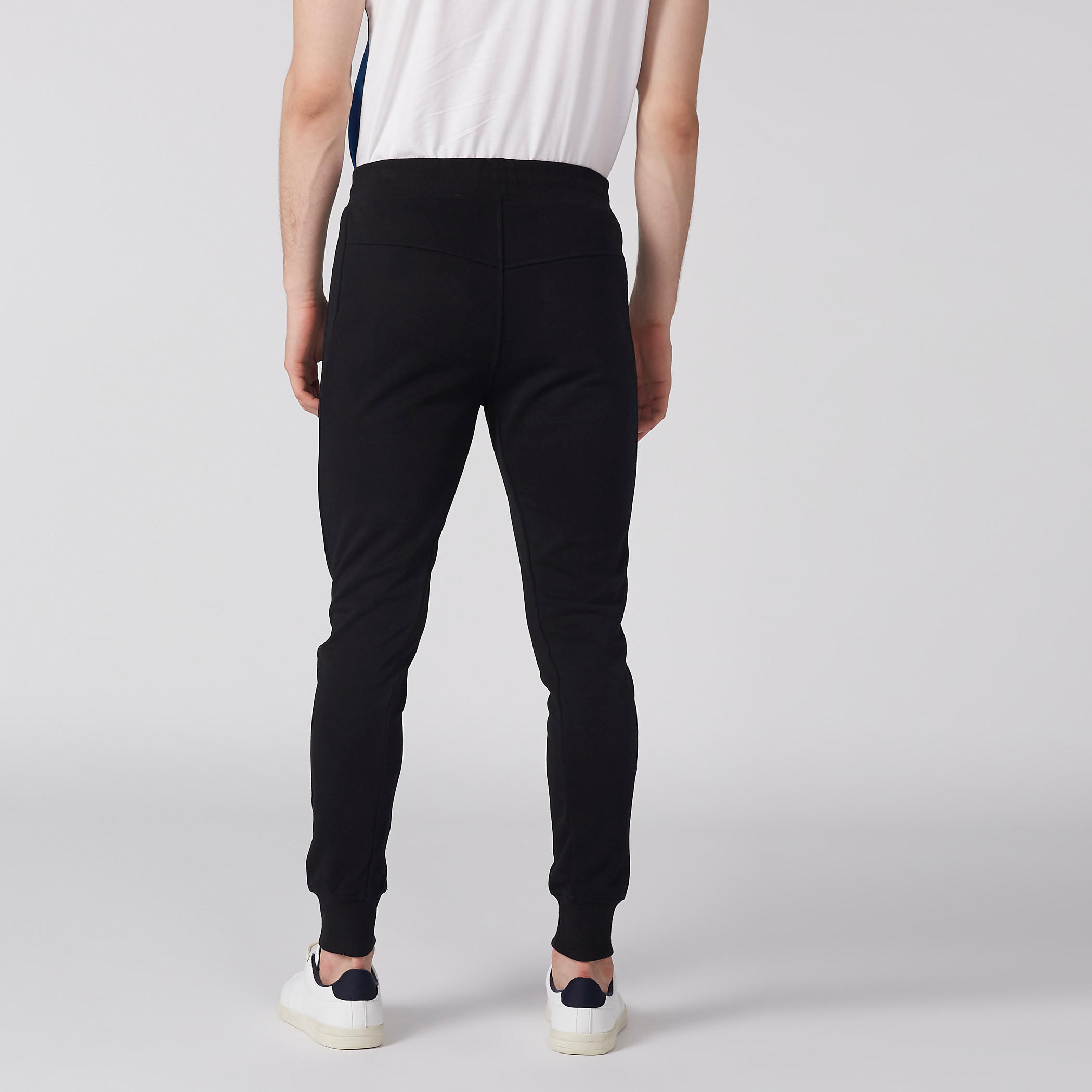 بنطال رياضي طويل بخصر مطاطي برباط-men-clothing-bottoms-joggers-image-6