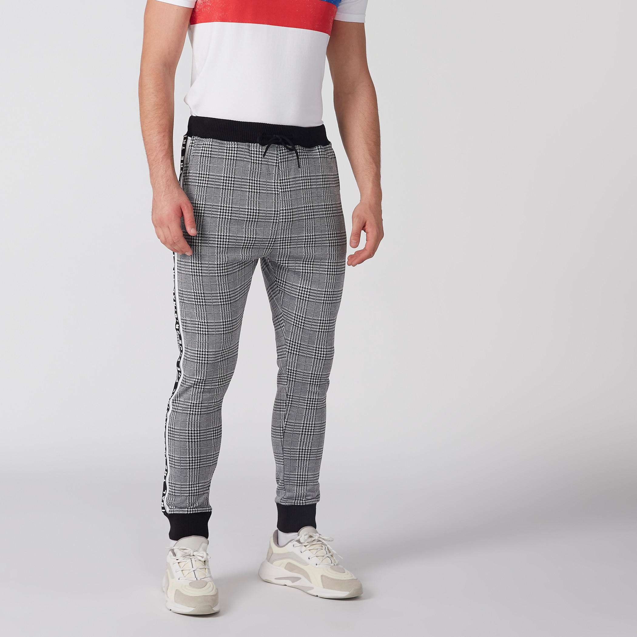 بنطال رياضي كاروهات بجيوب-men-clothing-bottoms-joggers-image-3