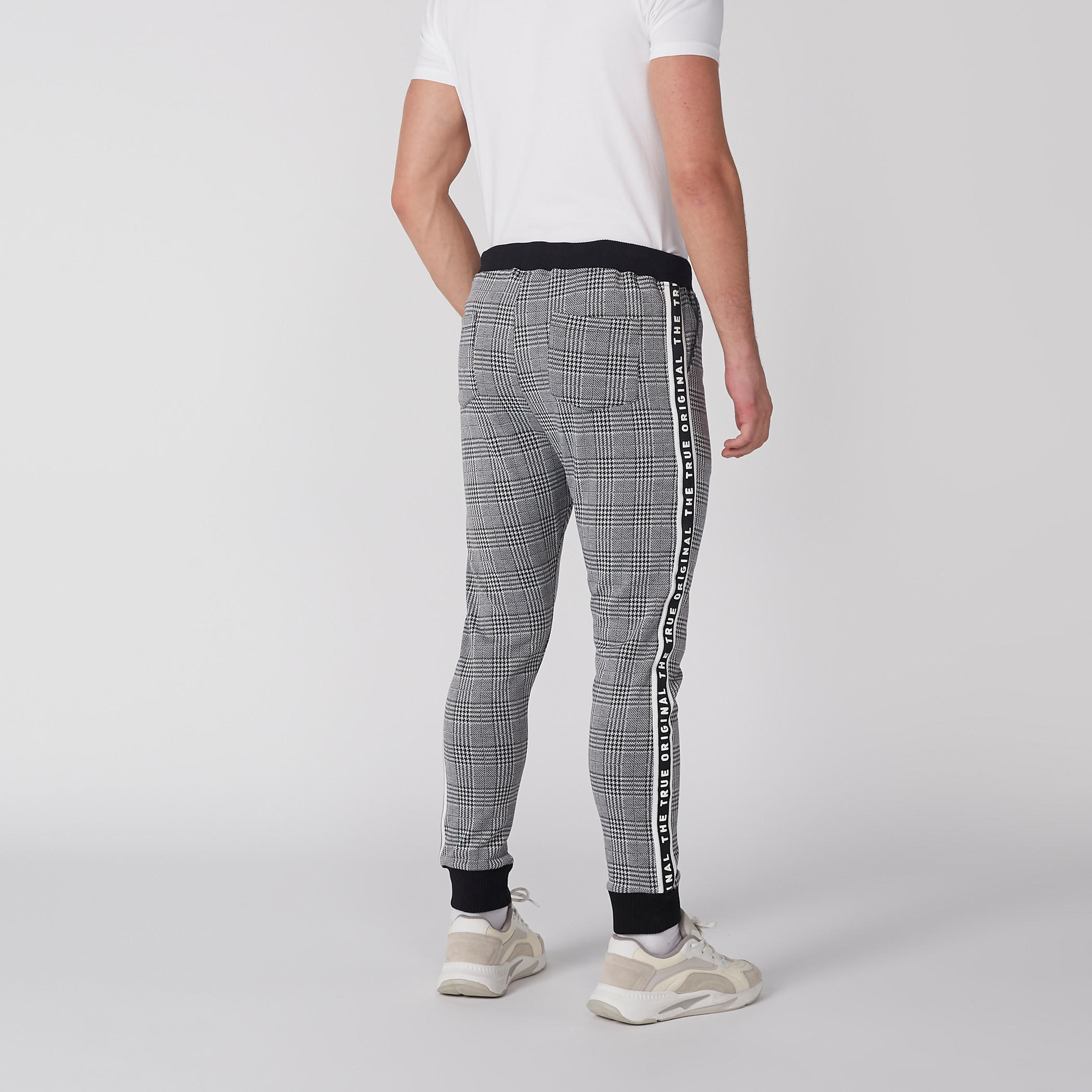 بنطال رياضي كاروهات بجيوب-men-clothing-bottoms-joggers-image-5