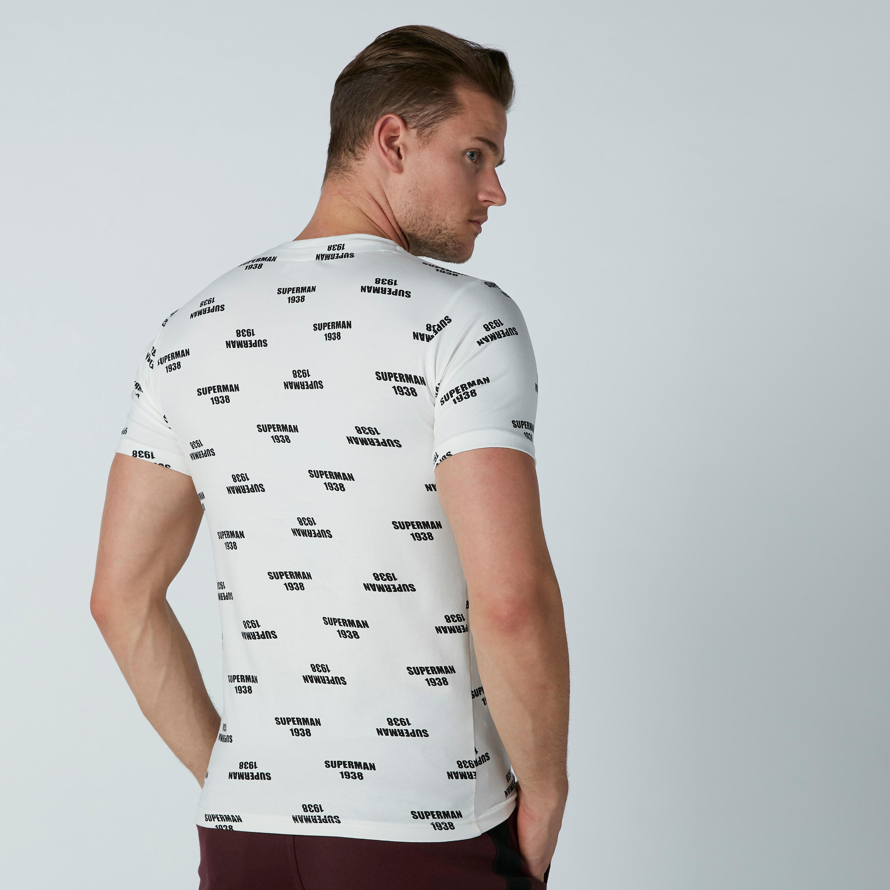 Superman Printed T-Shirt with Crew Neck and Short Sleeves-men-clothing-tshirtsandpolos-tshirts-image-4