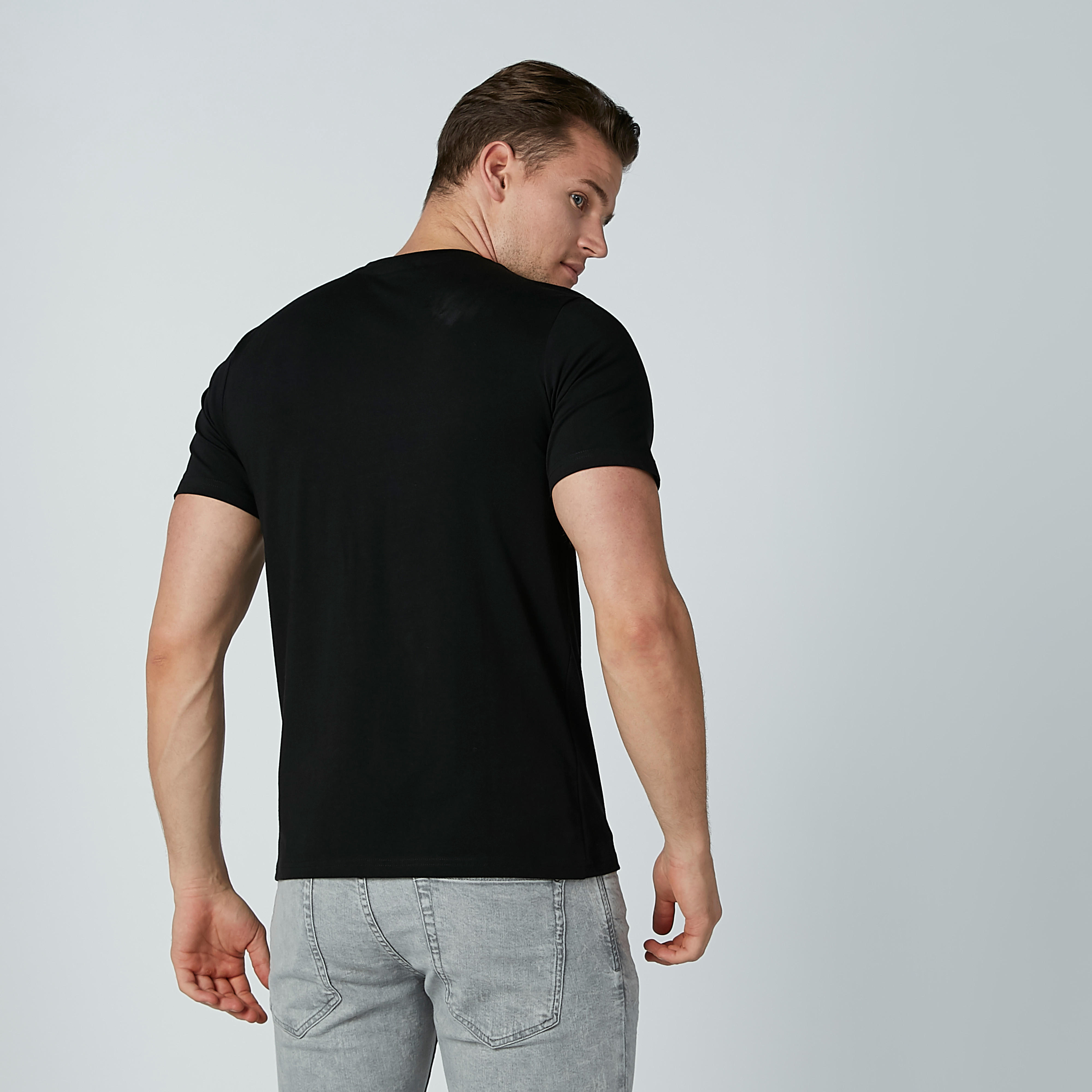 Ironman Printed Crew Neck T-shirt with Short Sleeves-men-clothing-tshirtsandpolos-tshirts-image-3