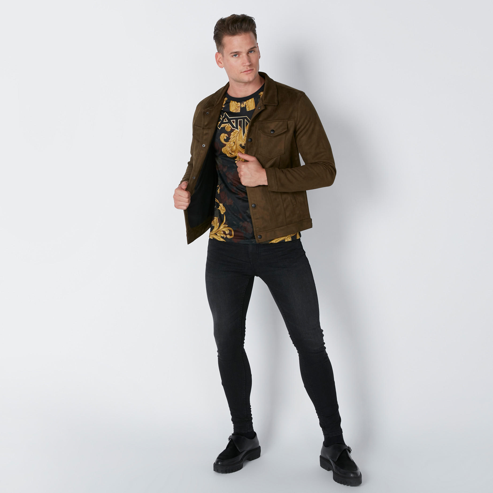Batman Printed T-Shirt with Crew Neck and Short Sleeves-men-clothing-tshirtsandpolos-tshirts-image-3