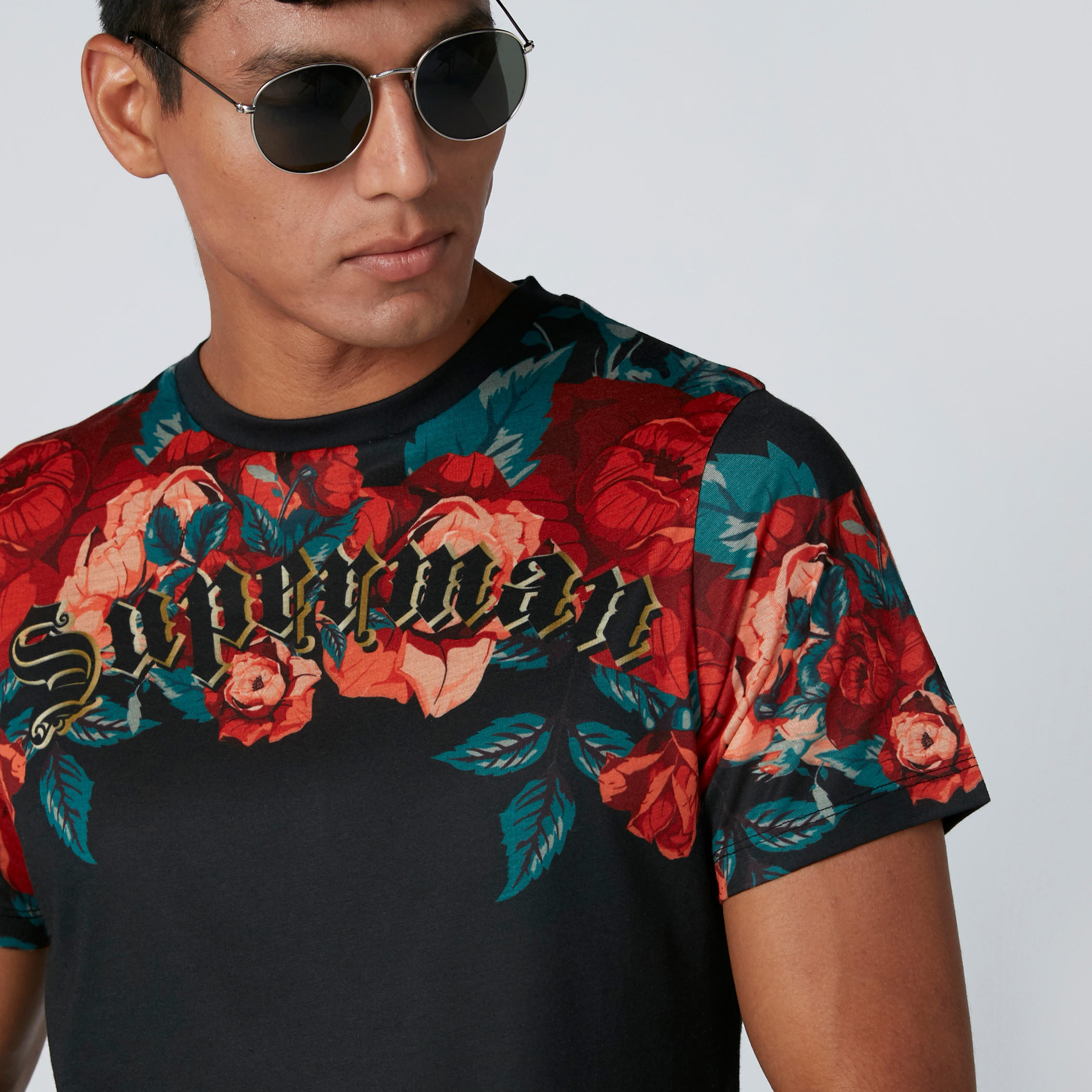 تيشيرت بأكمام قصيرة وطبعات سوبرمان-men-clothing-tshirtsandpolos-tshirts-image-1