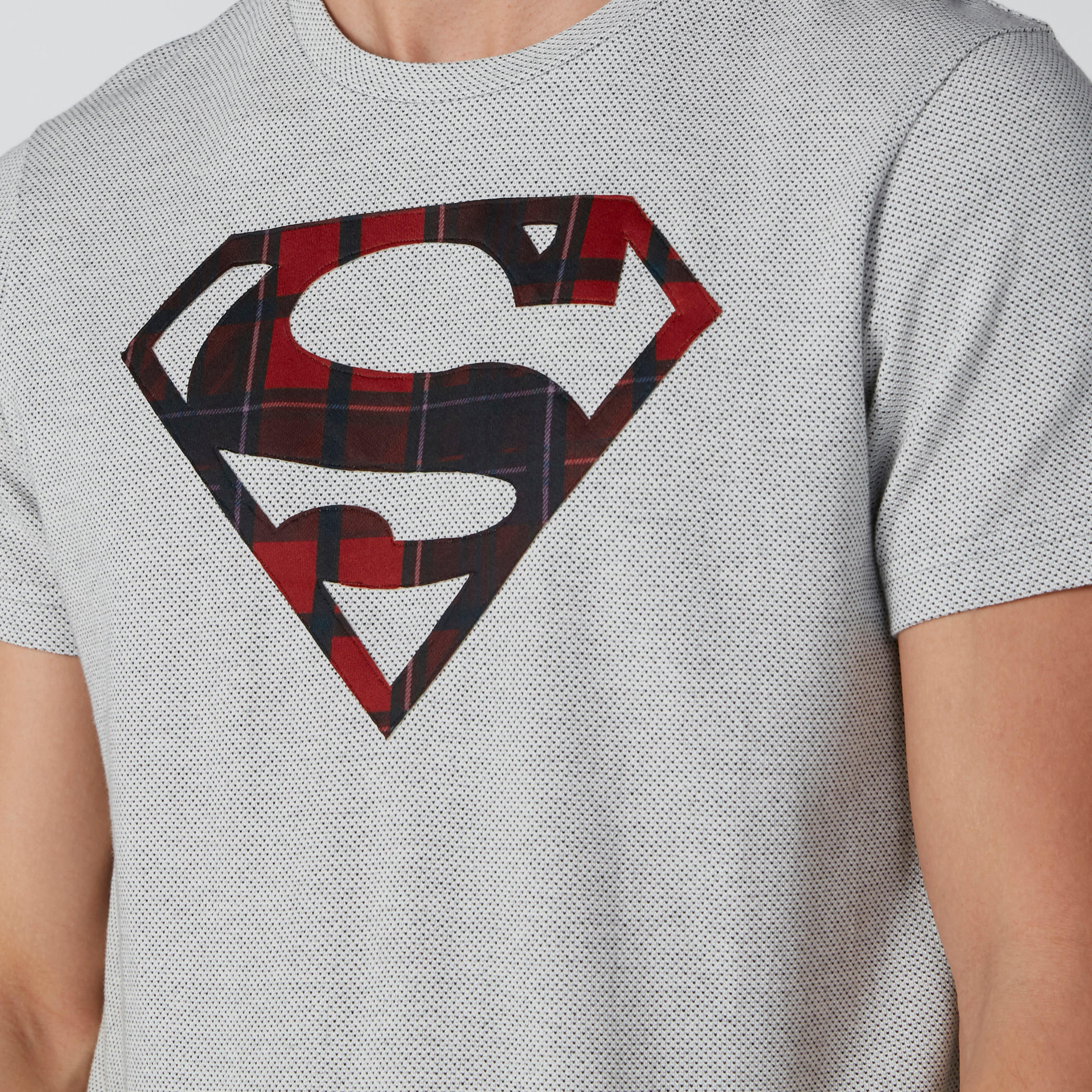Superman Printed T-Shirt in Slim Fit with Short Sleeves-men-clothing-tshirtsandpolos-tshirts-image-4