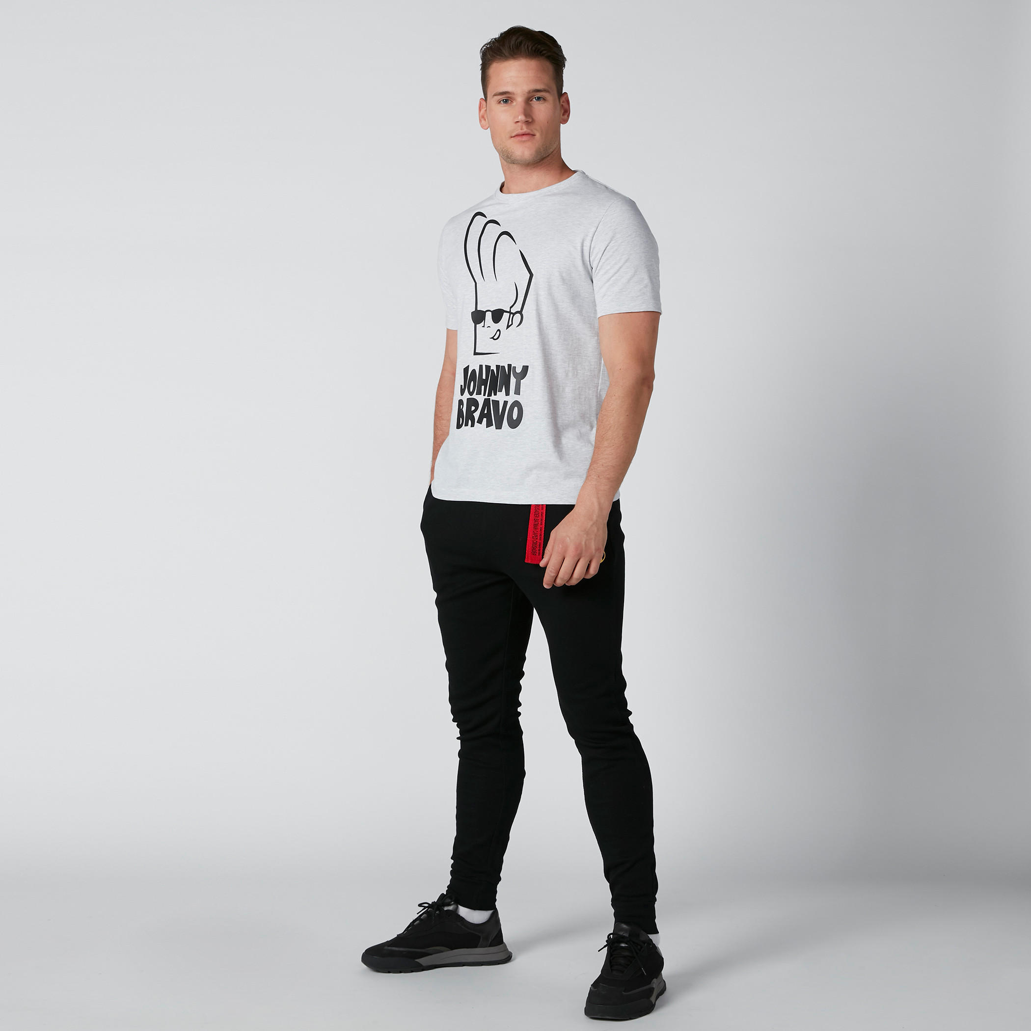بنطال رياضي بقصّة سليم بجيوب وطبعات باتمان-men-clothing-bottoms-joggers-image-1