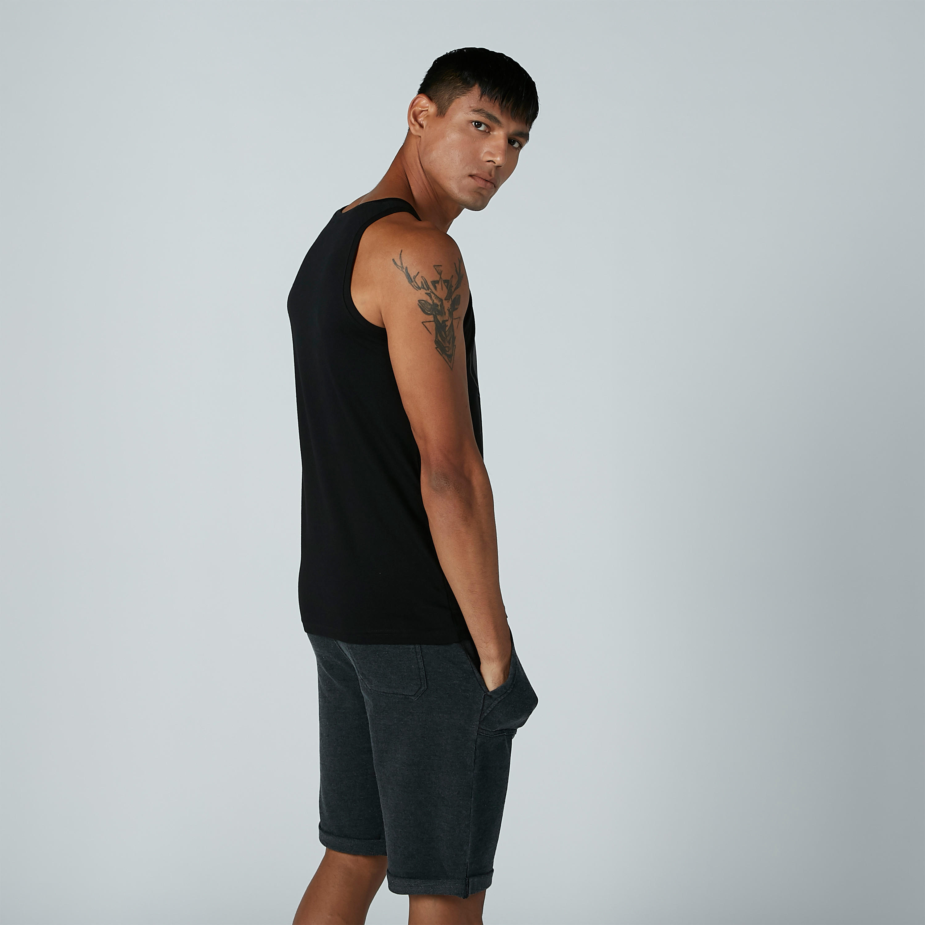 Batman Printed T-shirtwith Scoop Neck-men-clothing-tshirtsandpolos-tshirts-image-3