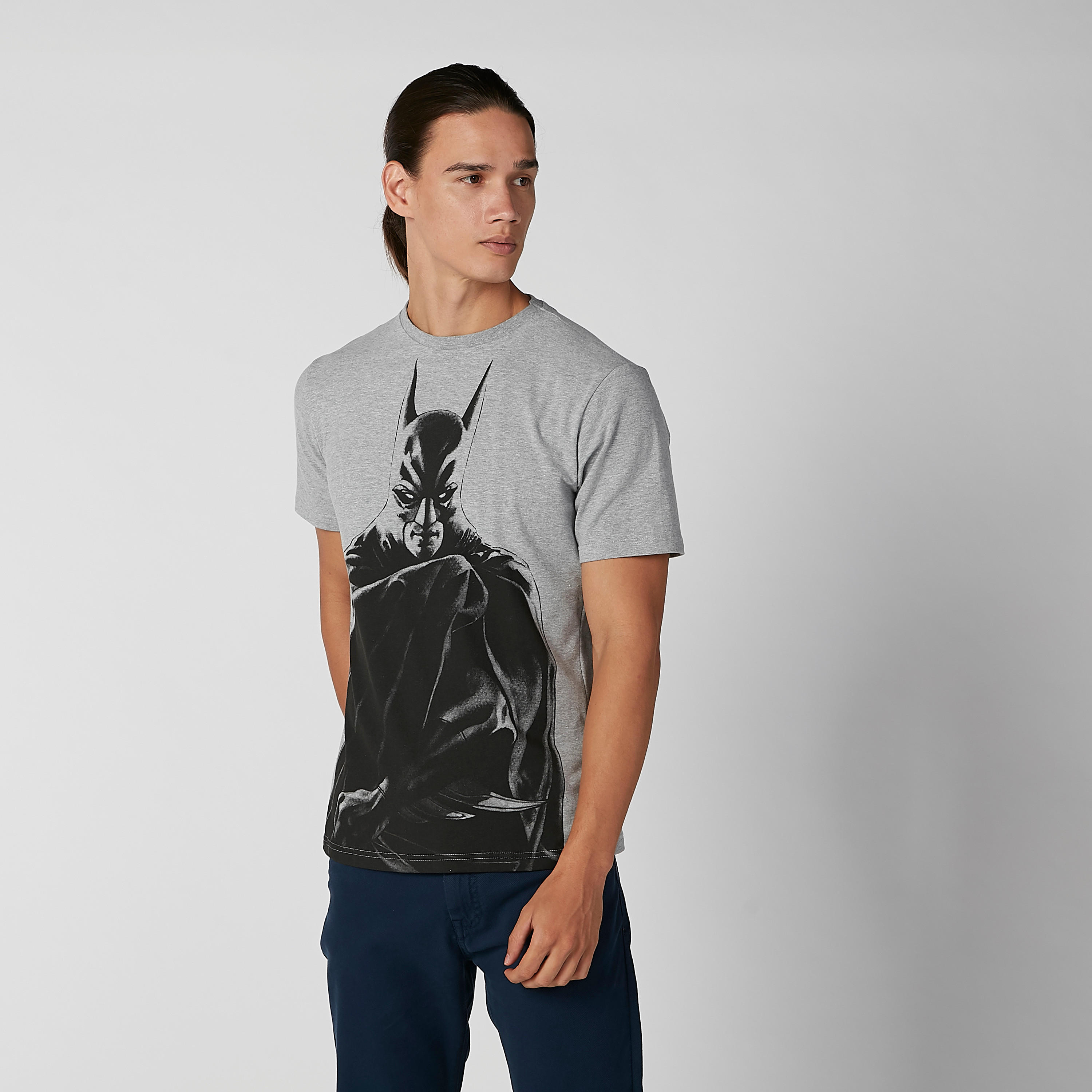 تيشيرت بياقة مستديرة وأكمام قصيرة وطبعات باتمان-men-clothing-tshirtsandpolos-tshirts-image-2
