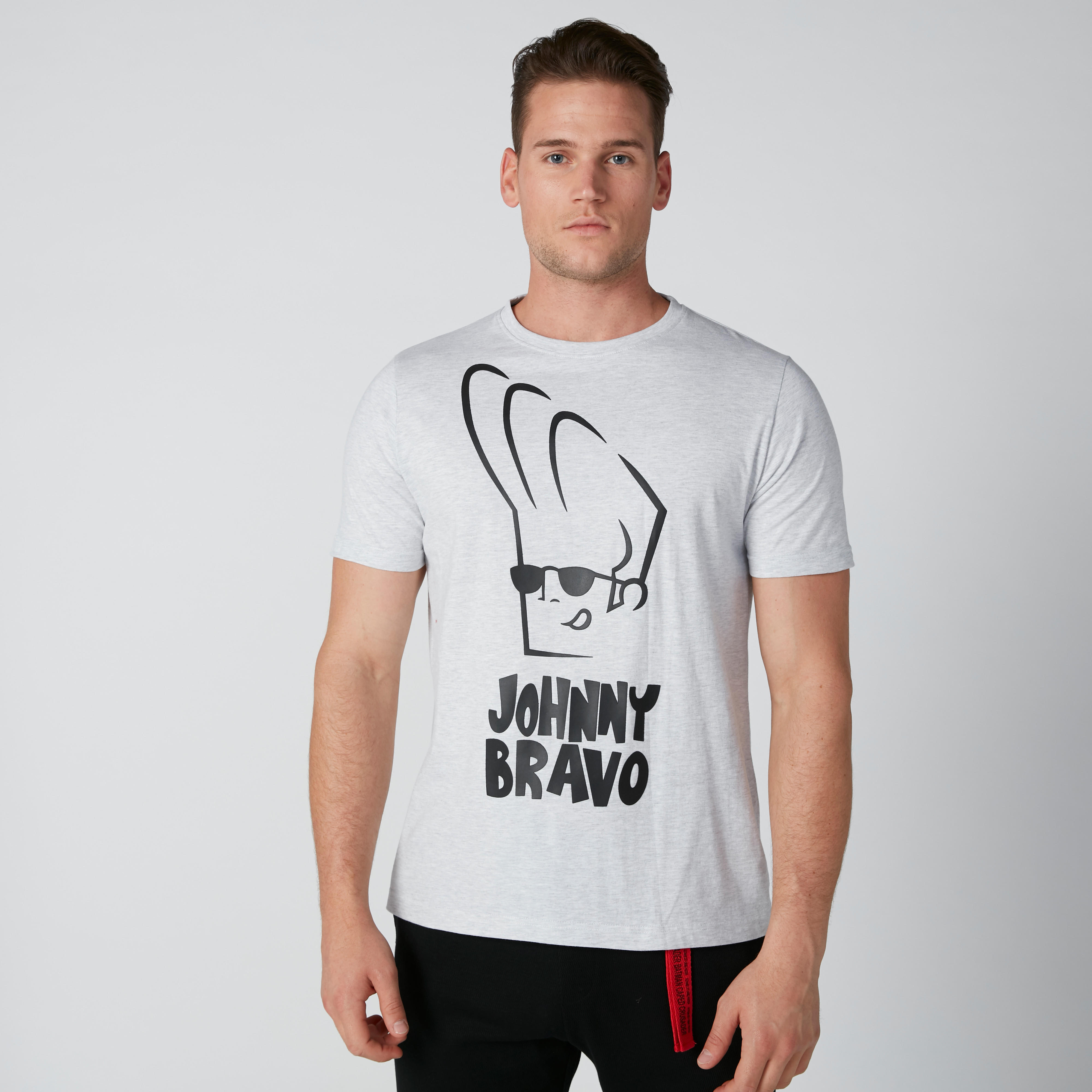 تيشيرت بأكمام قصيرة وطبعات جوني برافو-men-clothing-tshirtsandpolos-tshirts-image-1