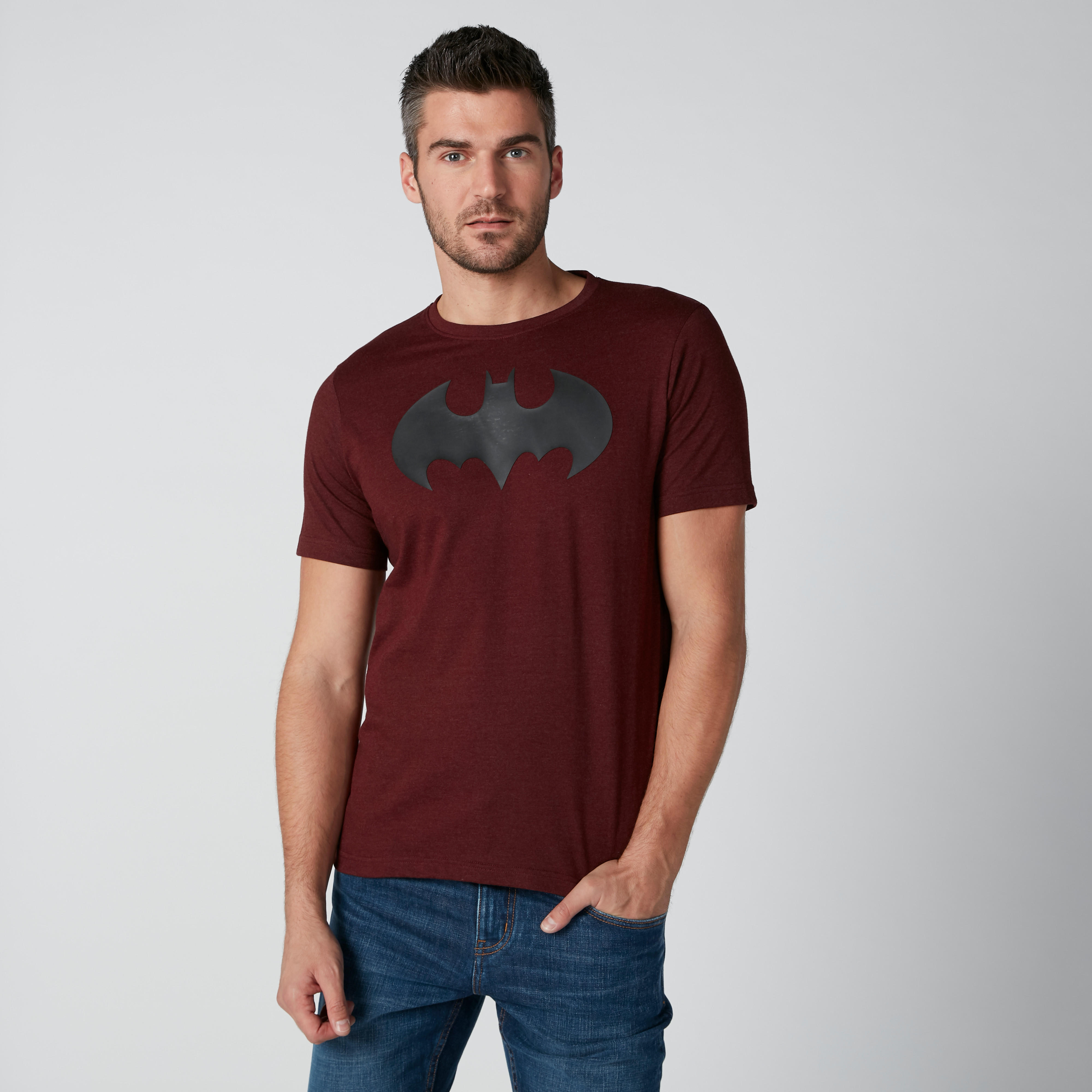 تيشيرت بأكمام قصيرة وطبعات باتمان-men-clothing-tshirtsandpolos-tshirts-image-2